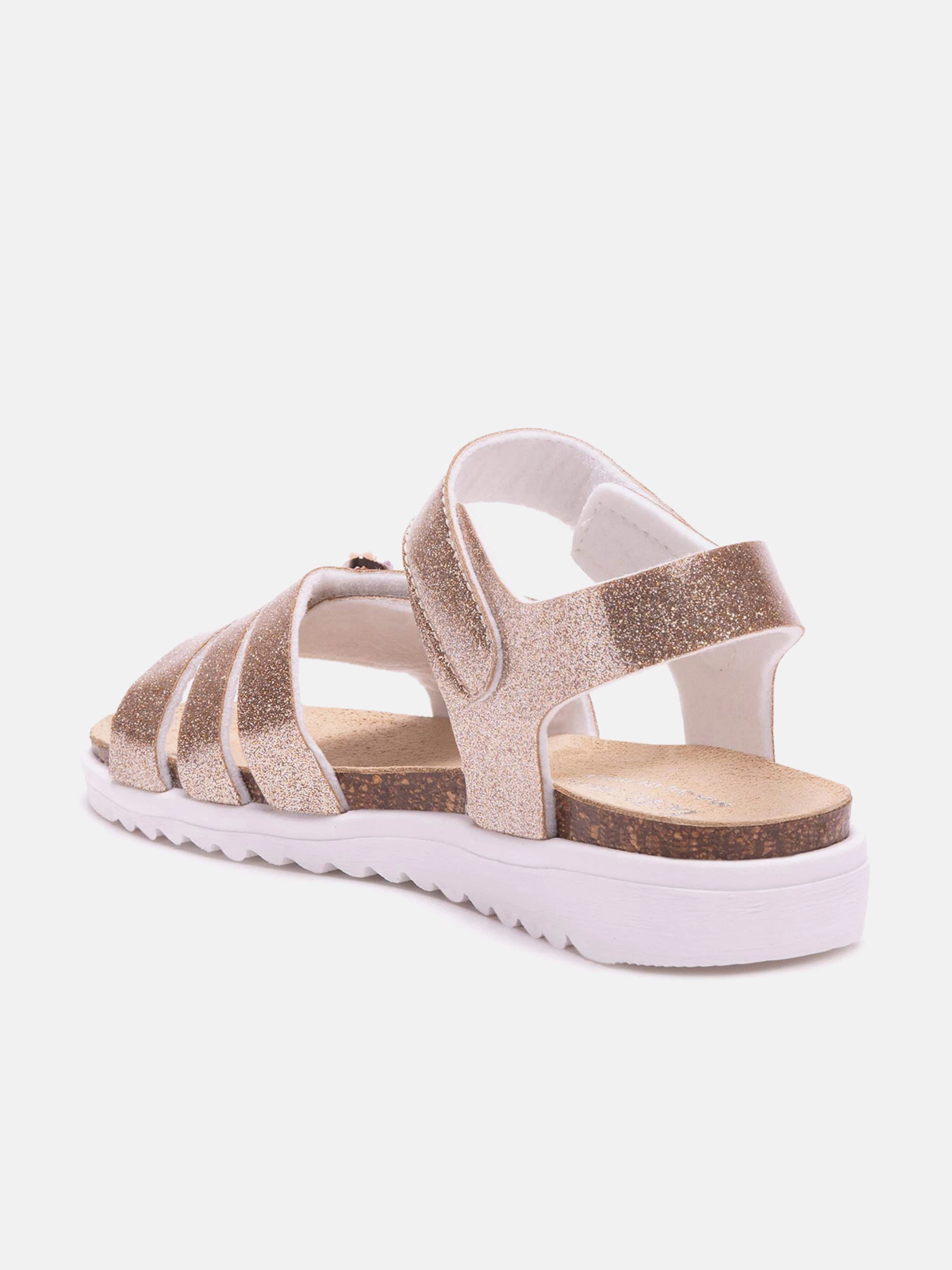 Girls Jasmine Sandals in Gold