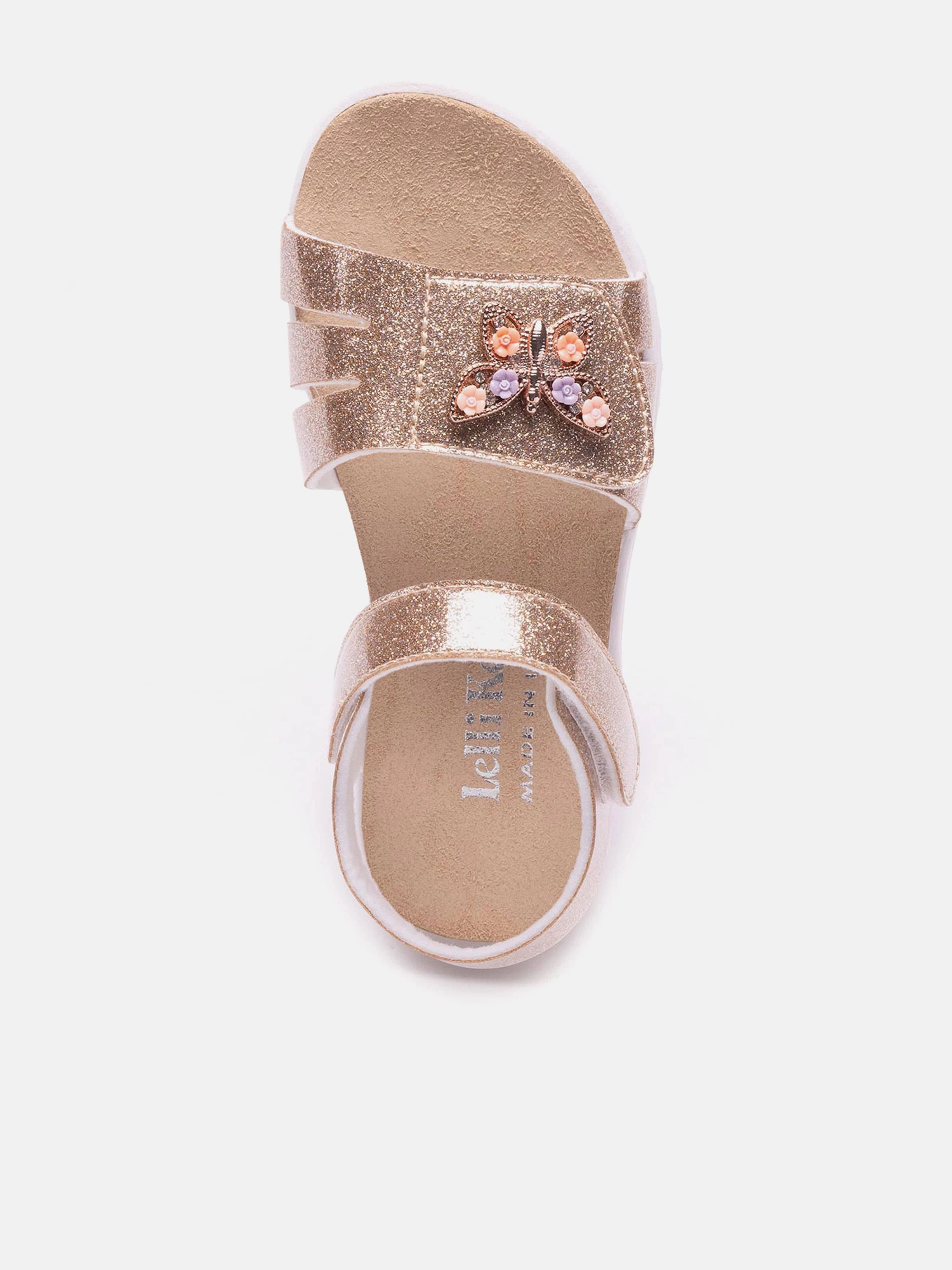 Girls Jasmine Sandals in Gold