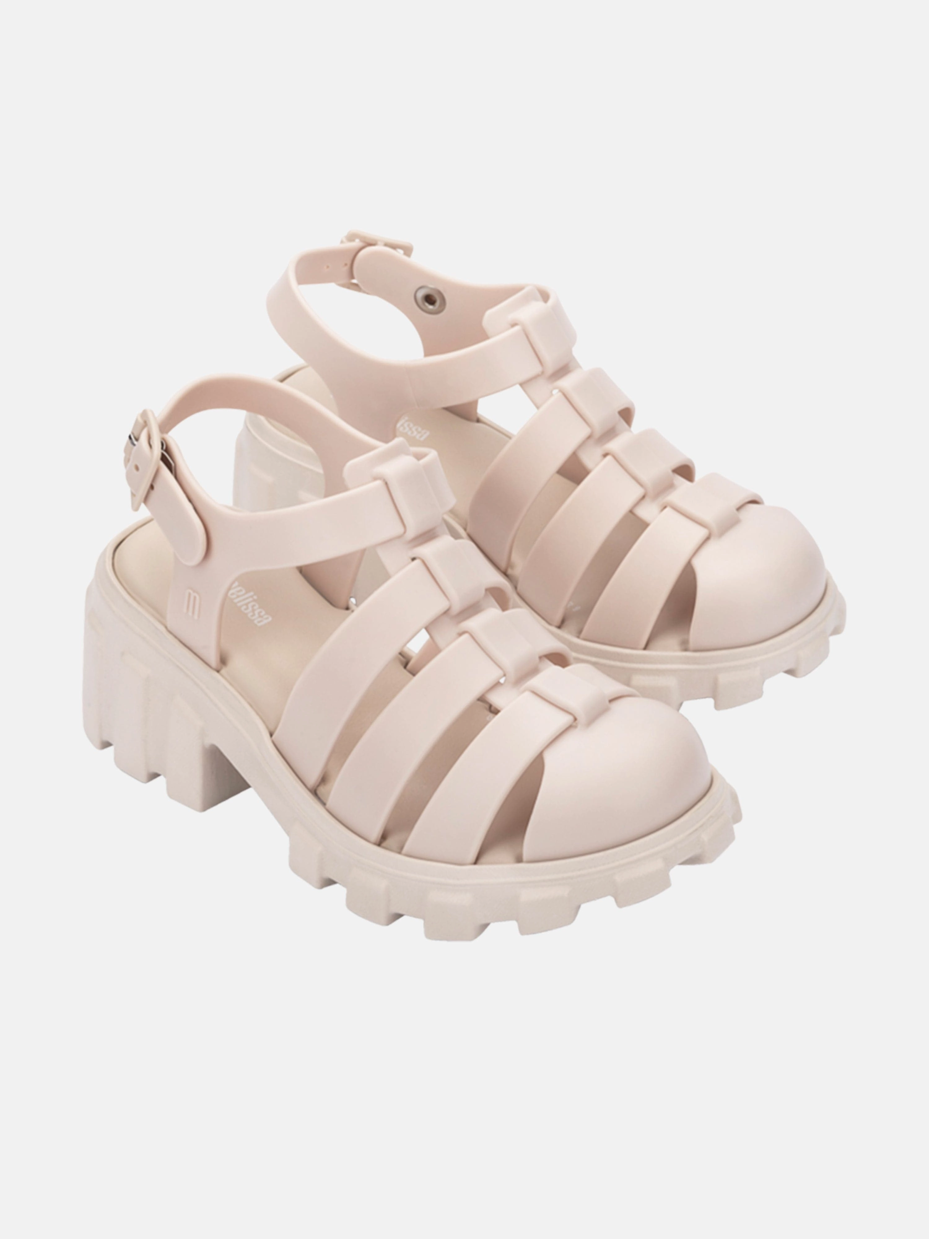 Girls Megan Sandals in Ivory