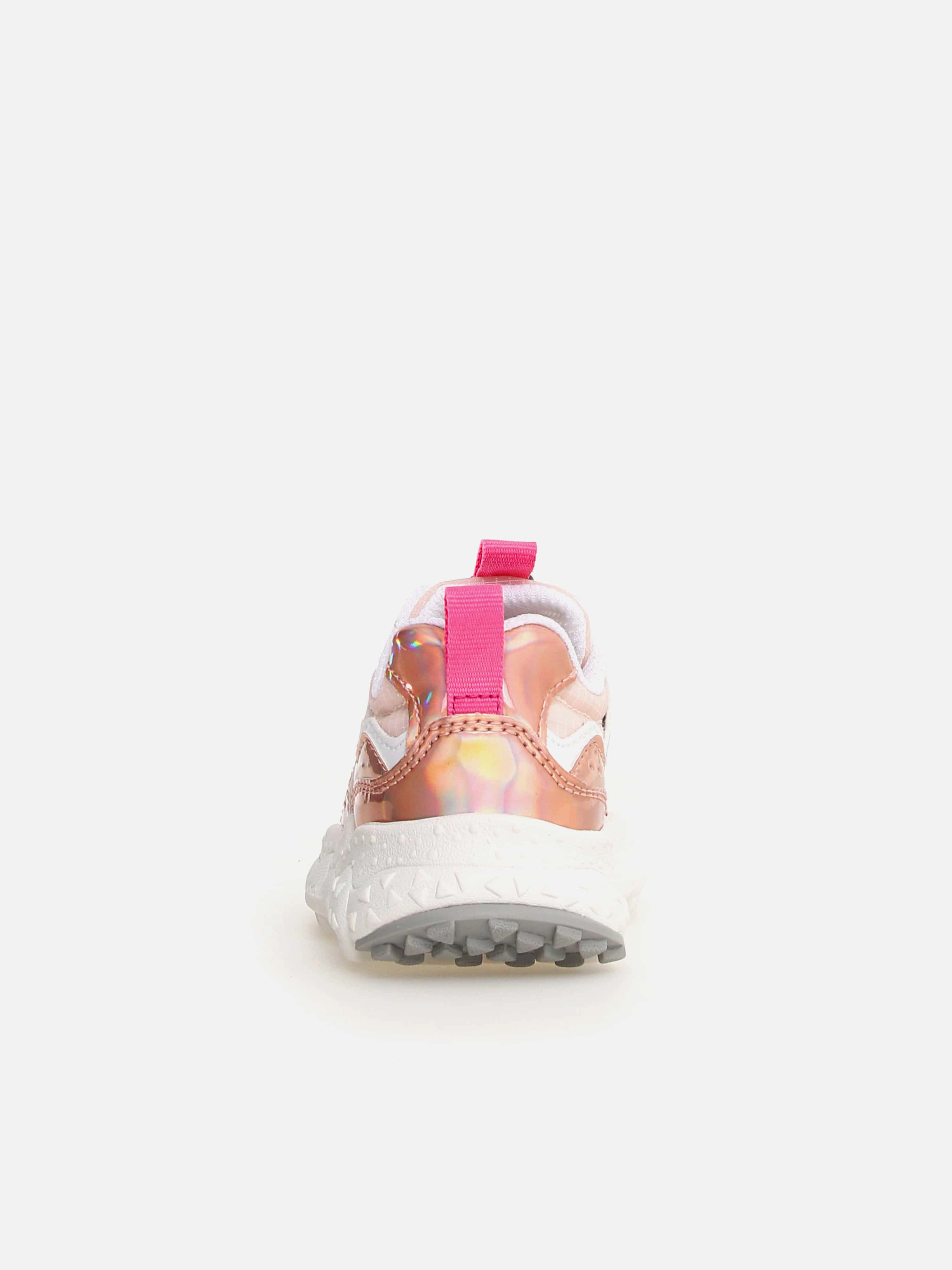 Girls Metallic Yamano 3 Trainers in Pink