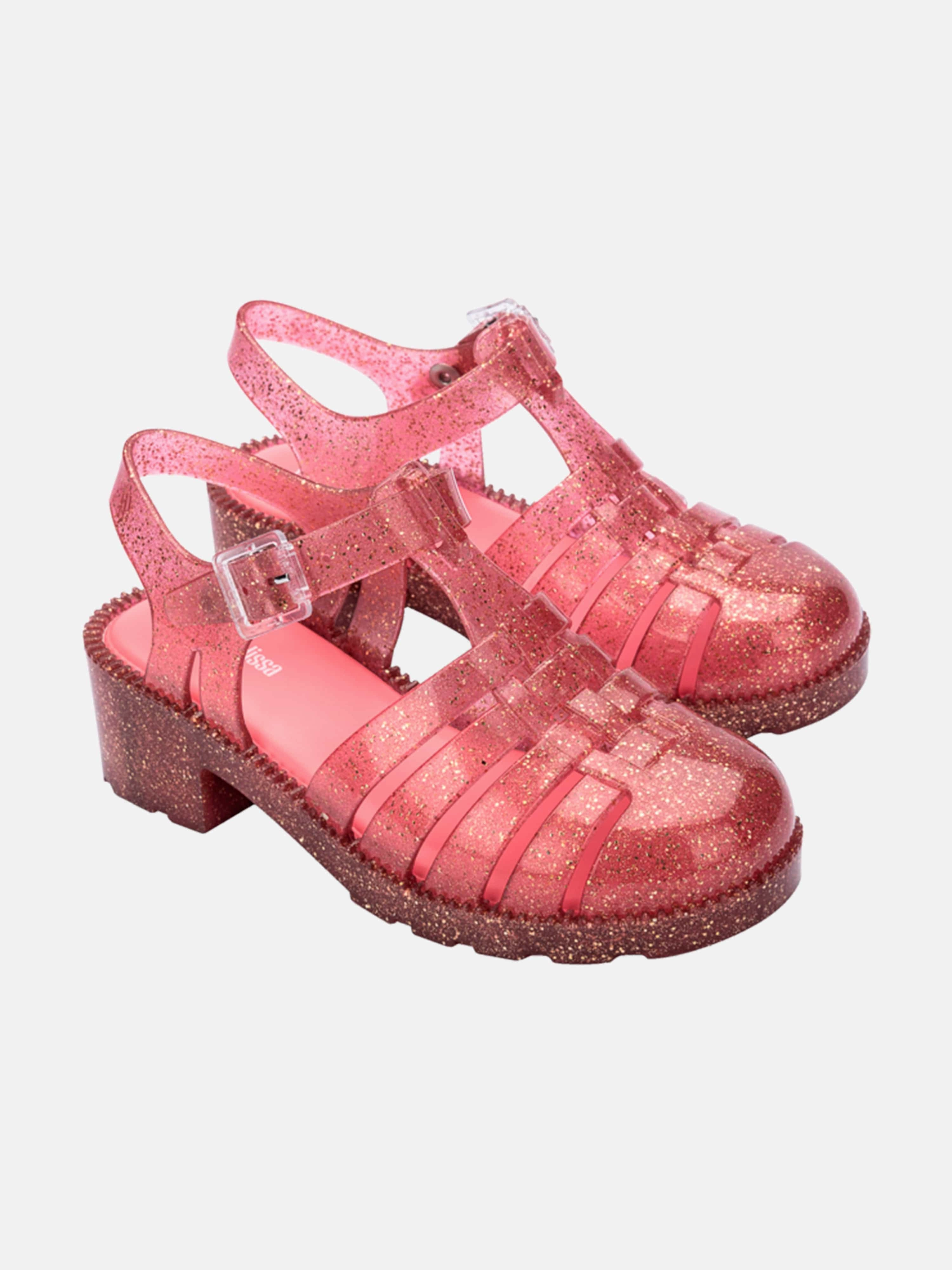 Girls Possession Heel Sandals in Pink