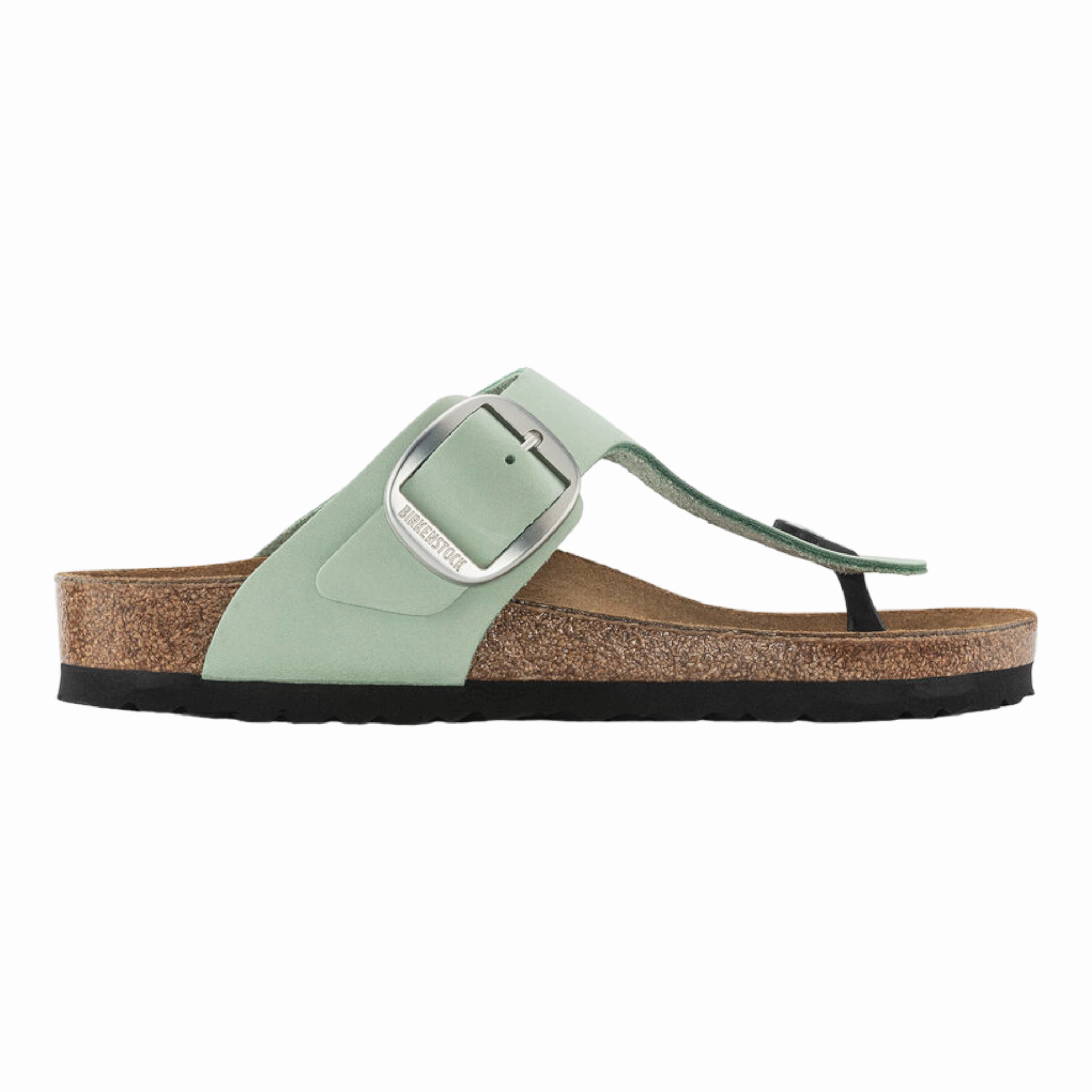 Gizeh Big Buckle Nubuck Leather