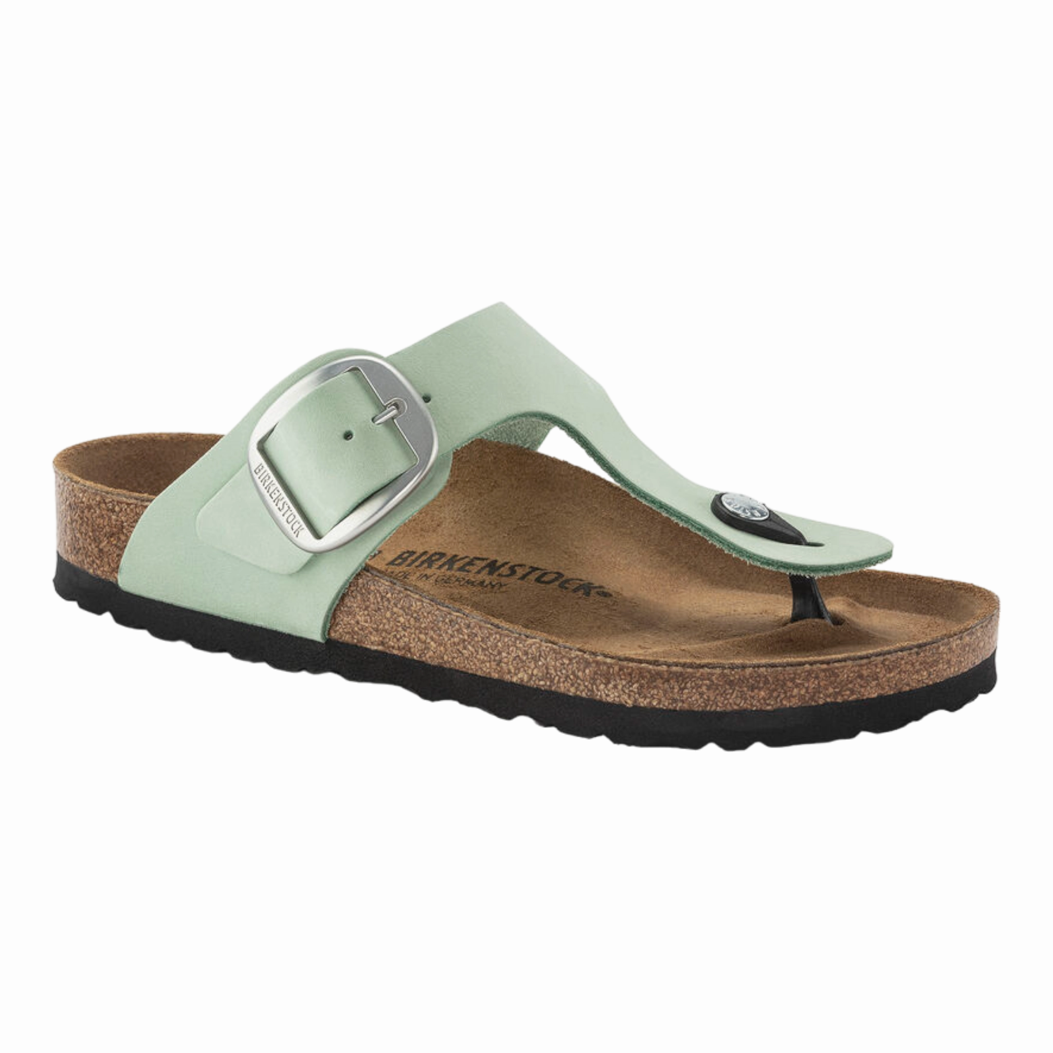 Gizeh Big Buckle Nubuck Leather
