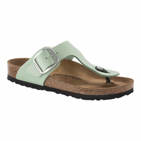 Gizeh Big Buckle Nubuck Leather