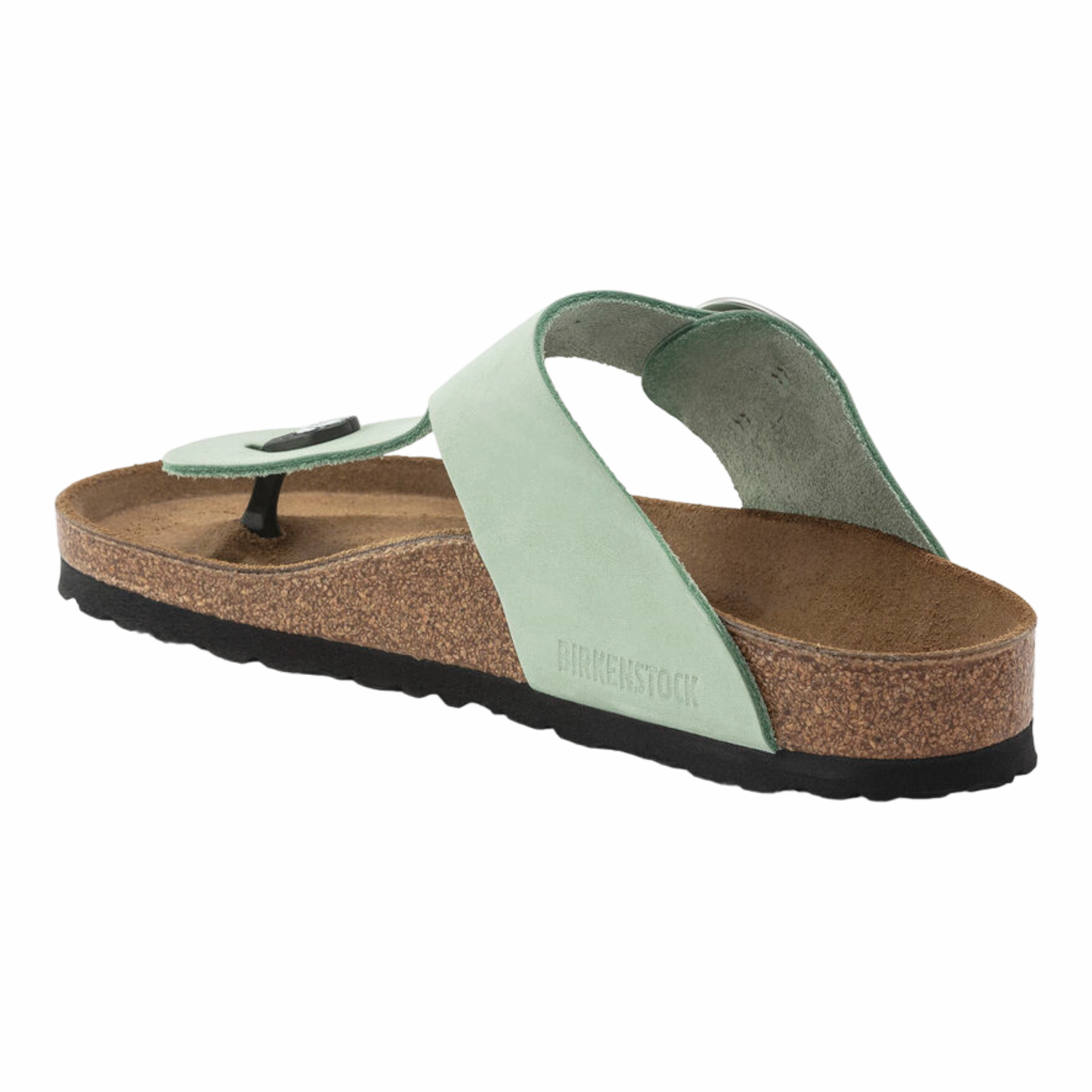 Gizeh Big Buckle Nubuck Leather