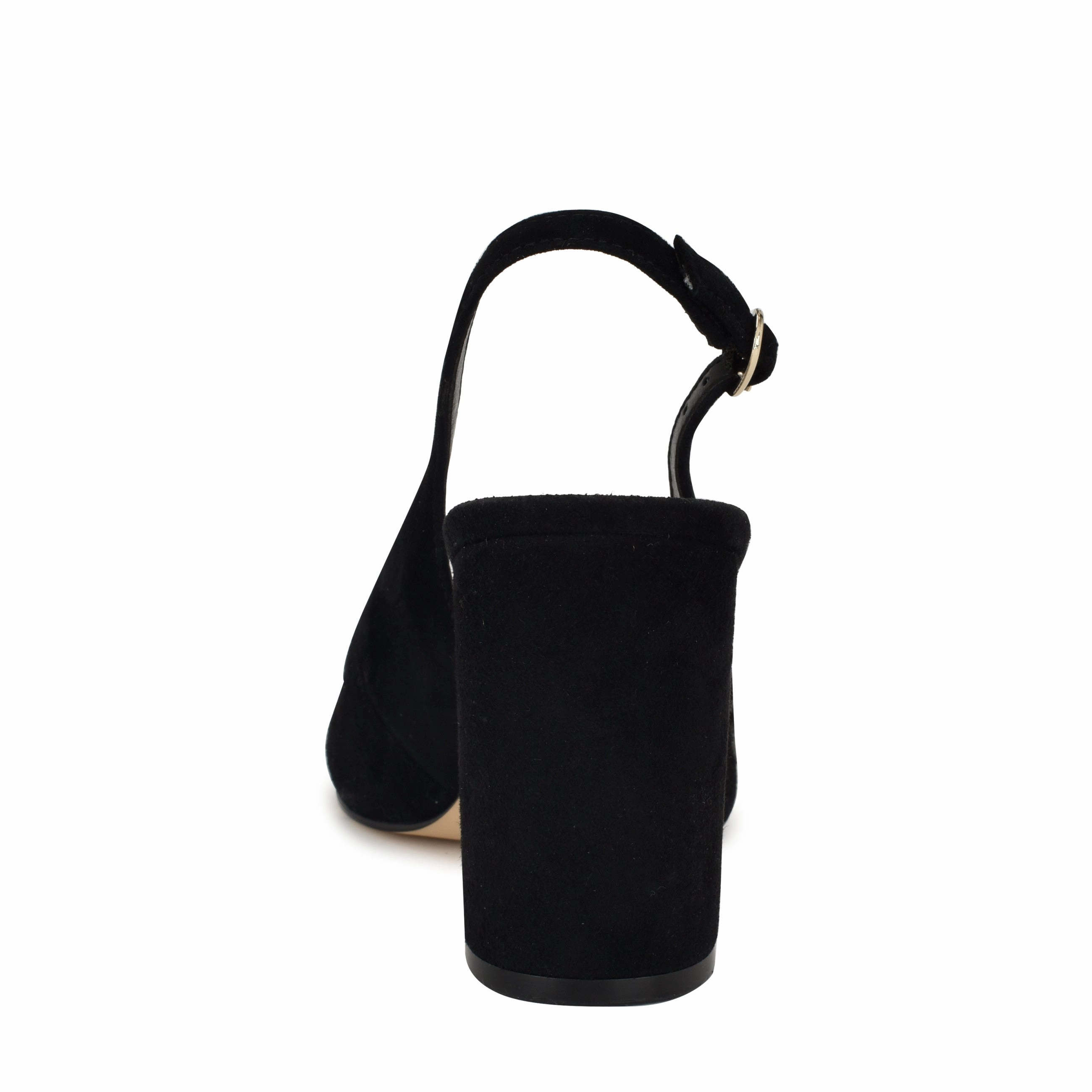 Gompell Block Heel Slingback Pumps