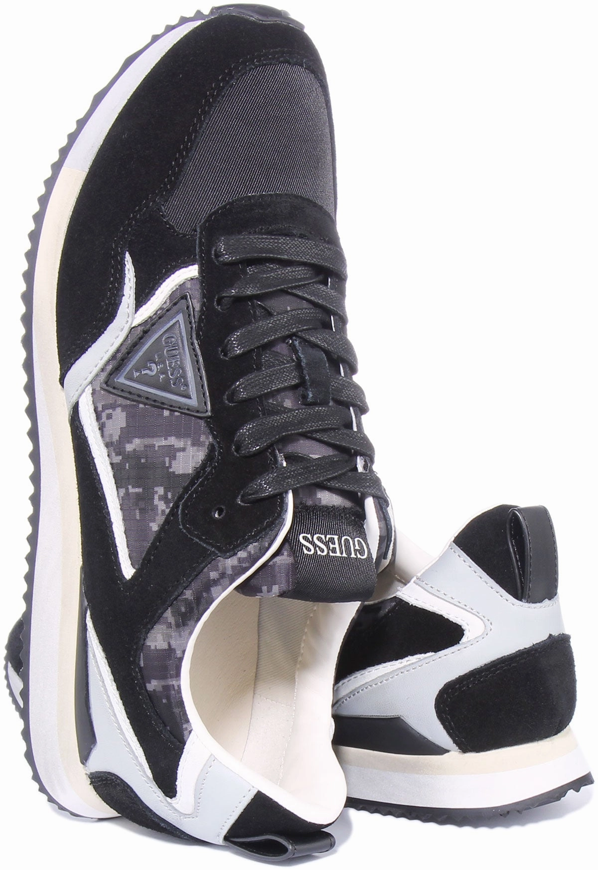 Guess Treviso In Black Grey For Men