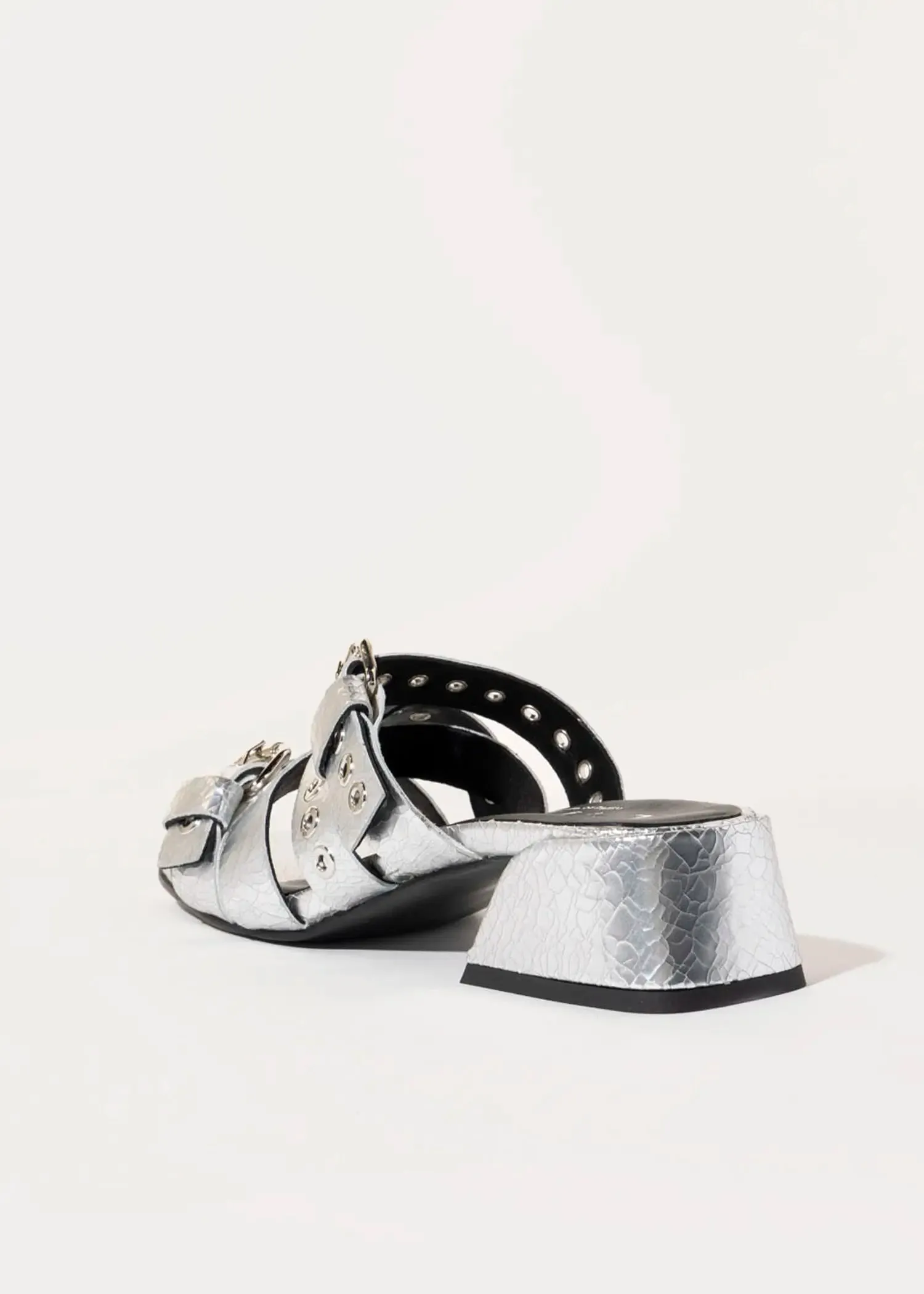 Heeled Slide Sandal