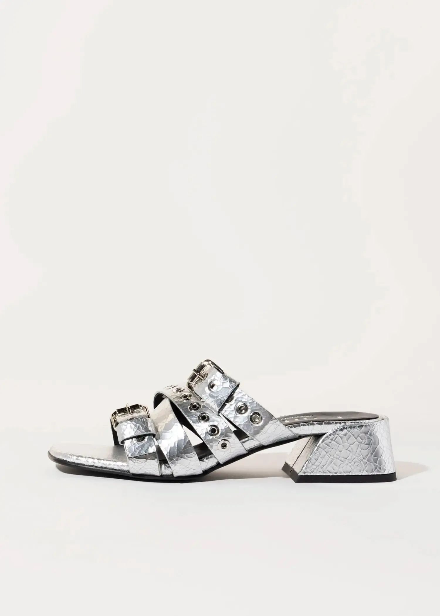 Heeled Slide Sandal