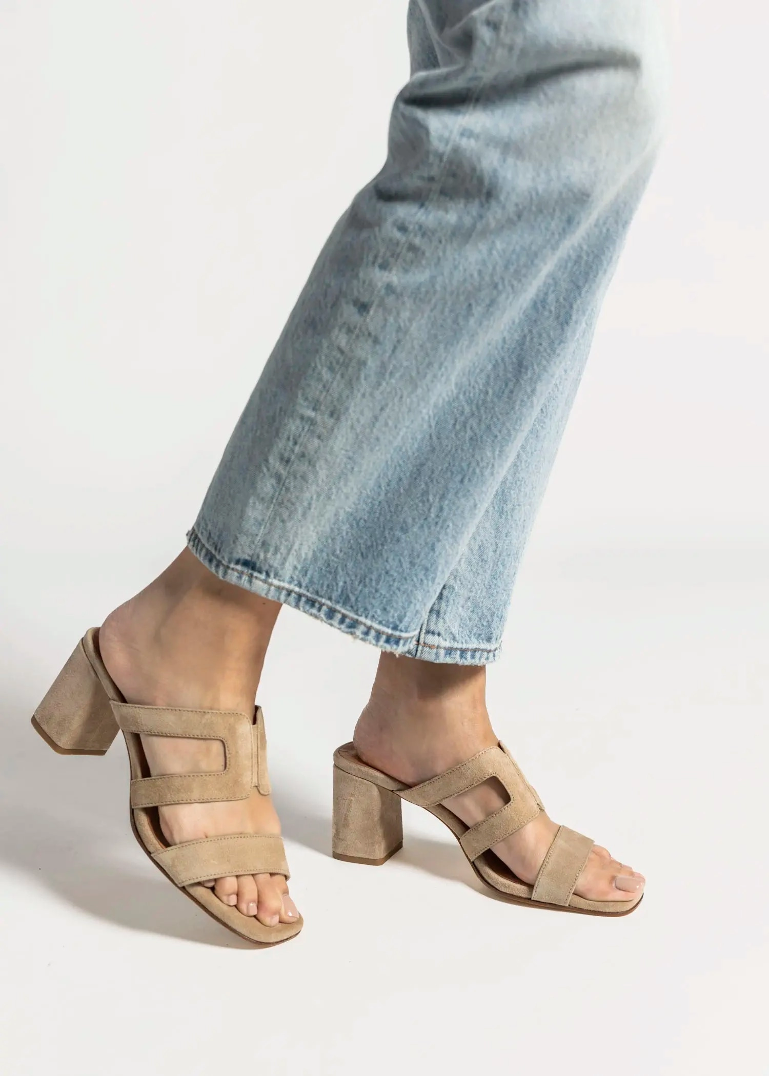 Heeled Cutout Sandal