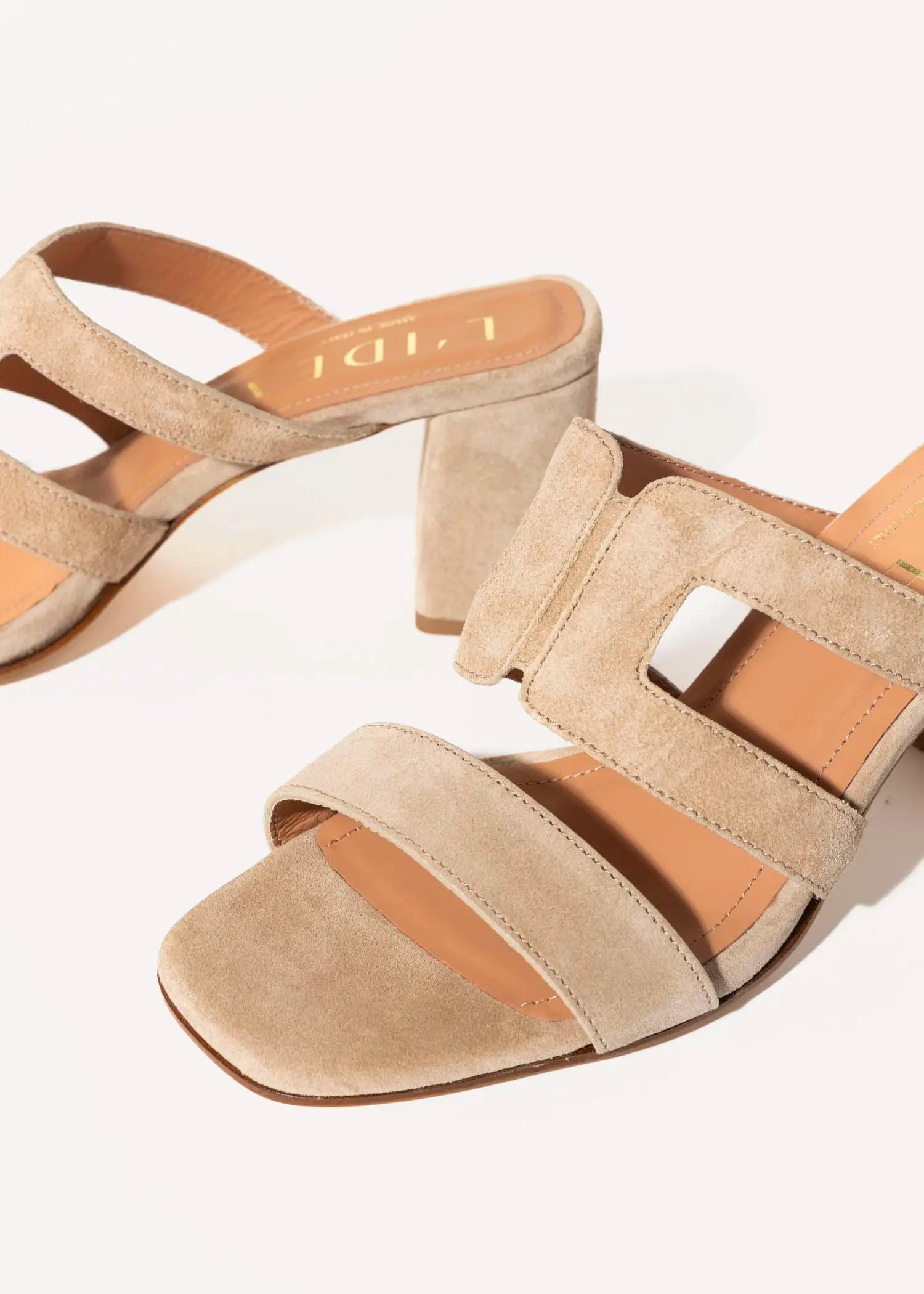 Heeled Cutout Sandal