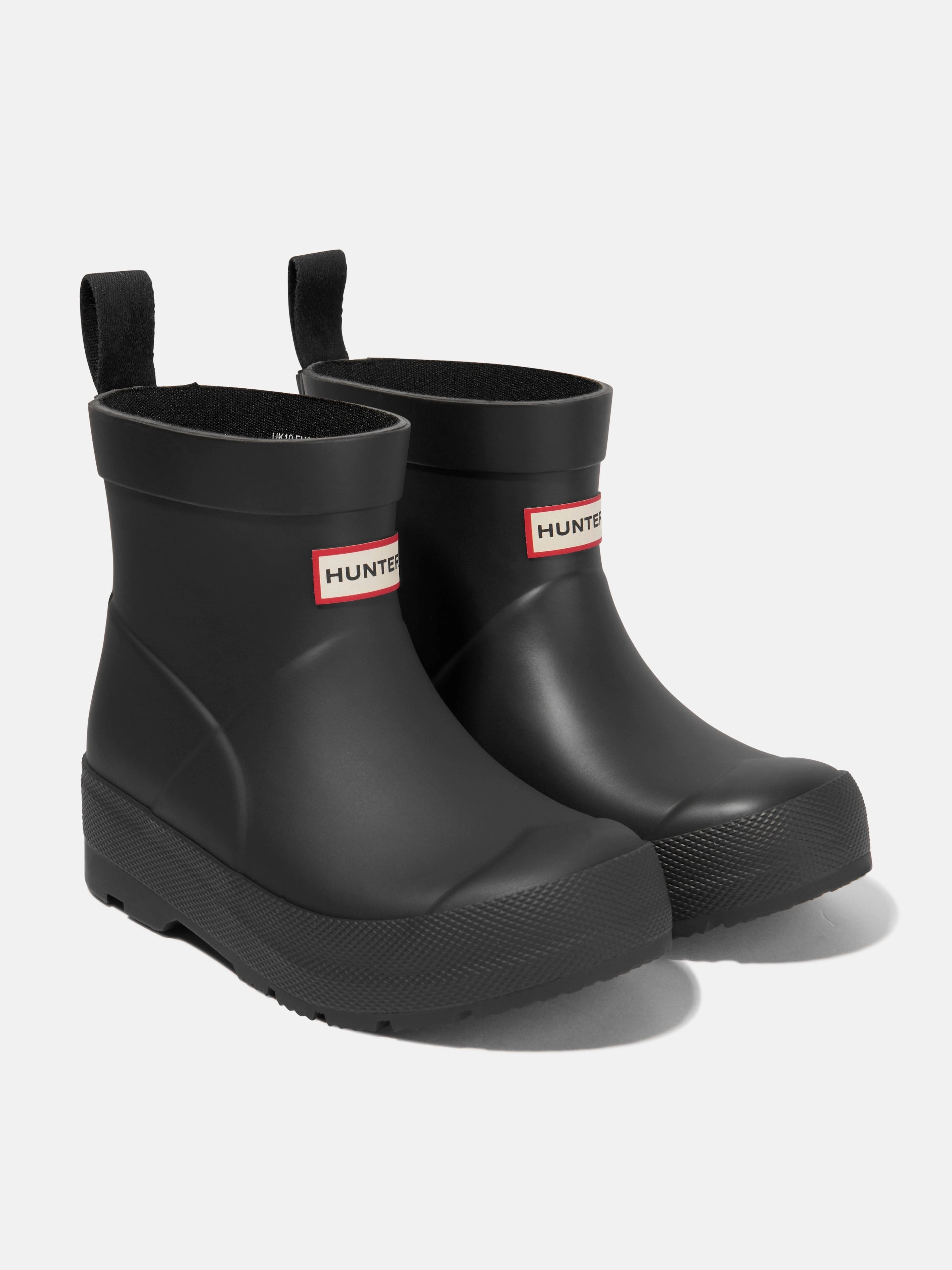Hunter Kids Play Wellington Boots in Black