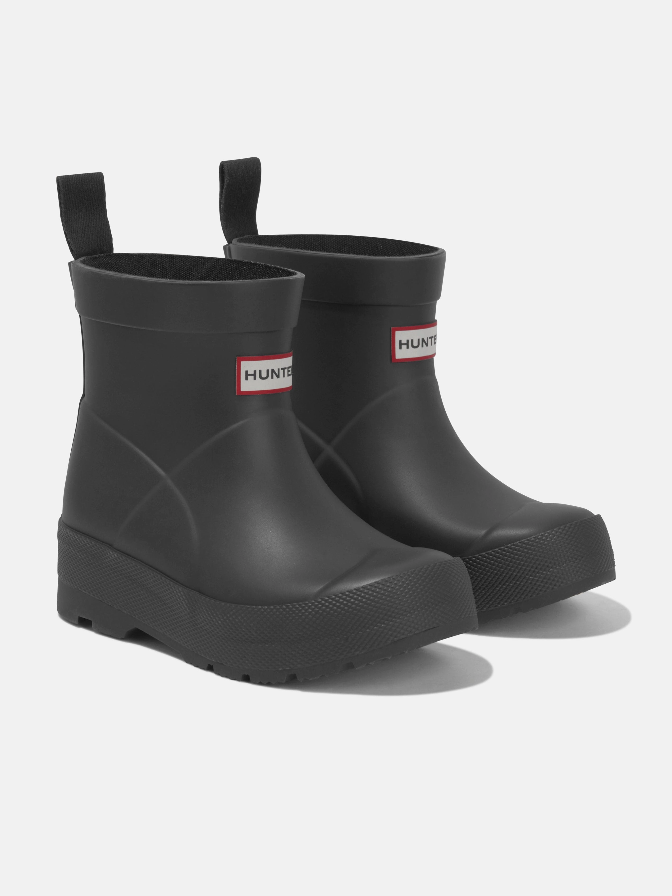 Hunter Kids Play Wellington Boots in Black