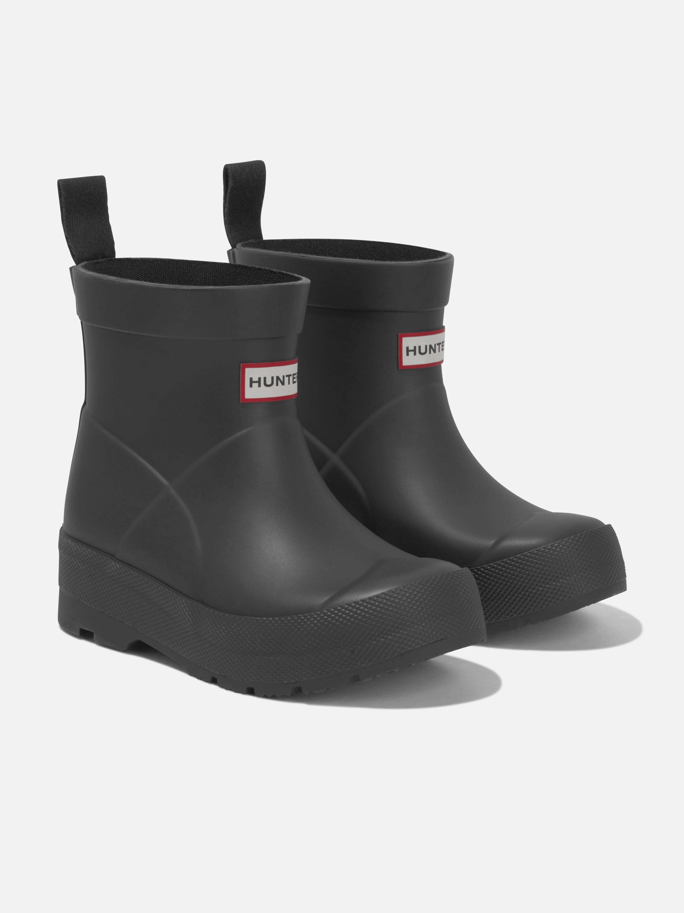 Hunter Kids Play Wellington Boots in Black