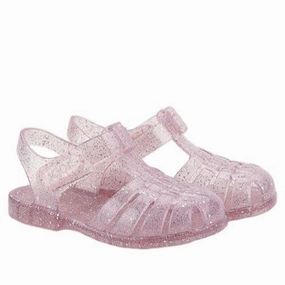 Igor 10329-385 Clasica Cristal Sandals, Tr.Rosa Multi Glitter