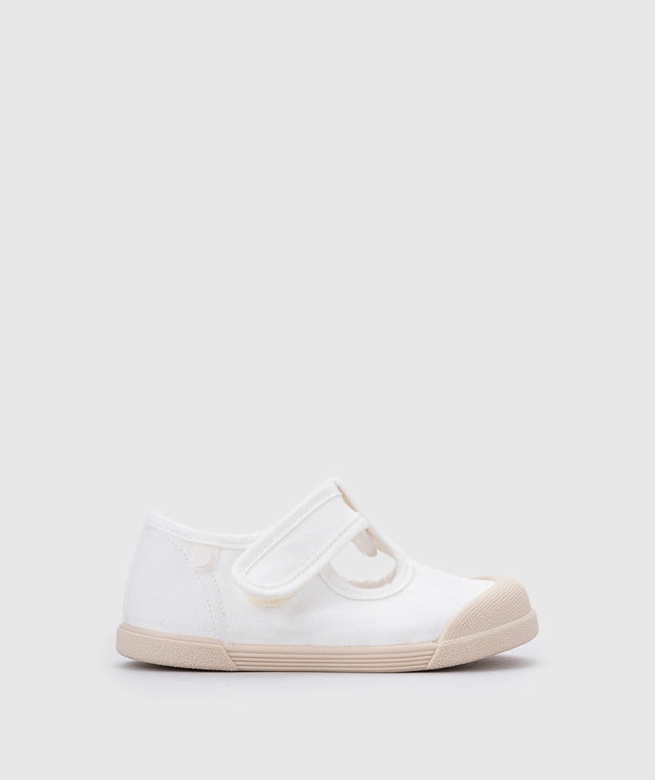 Igor Boy's And Girl's Lona Pepito Shoes - Blanco