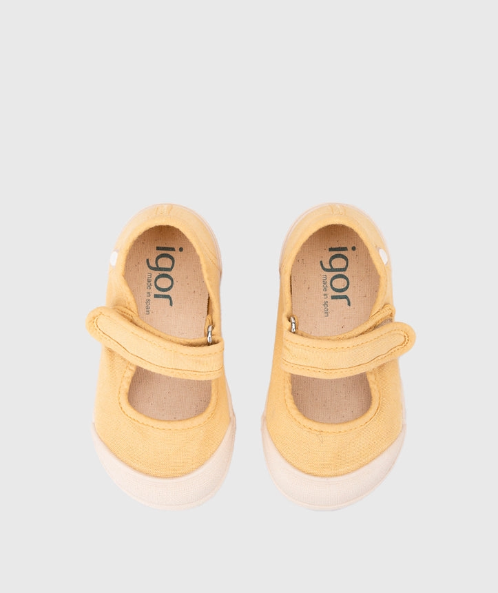 Igor Girl's Lona Mercedes Shoes - Dijon