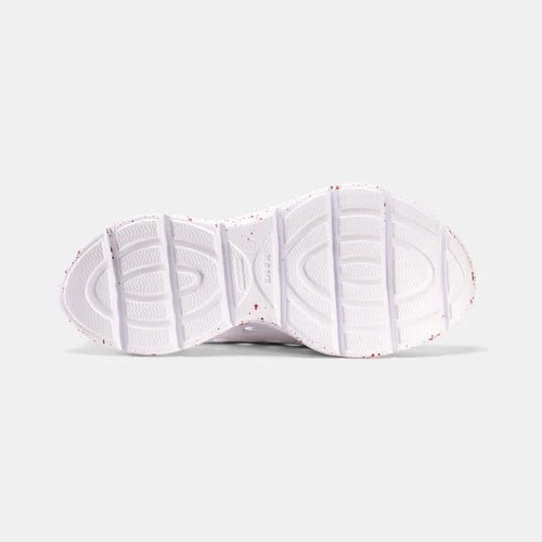 Kane Footwear Revive - All White/Red Speckle