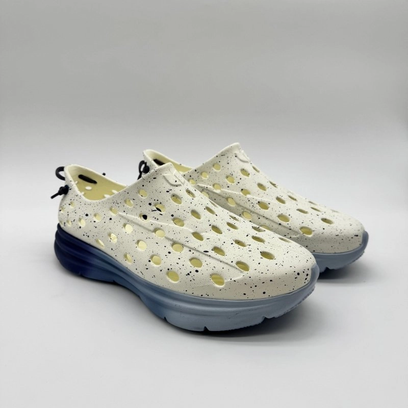 Kane Footwear Revive - Cream AOP/Indigo Fade
