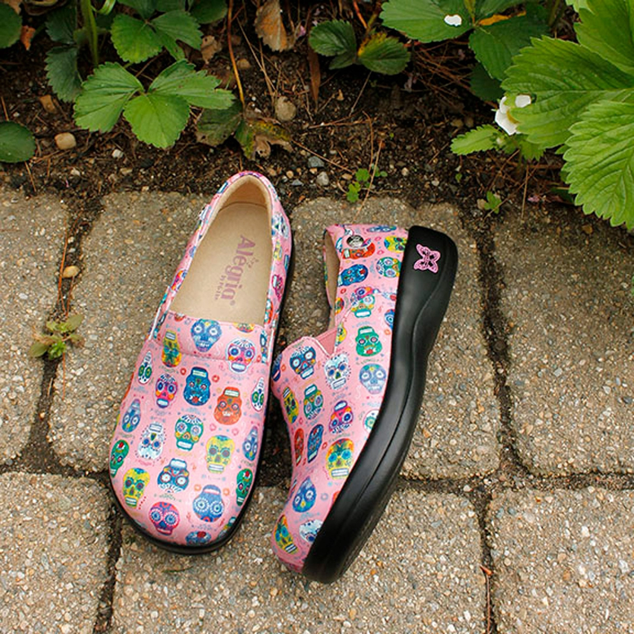 Keli Sugar Skulls Pink Shoe
