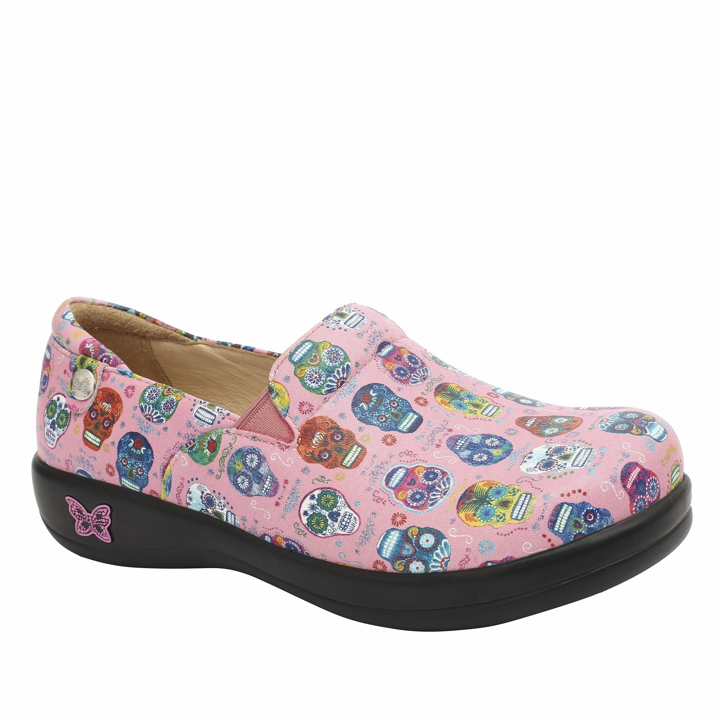 Keli Sugar Skulls Pink Shoe