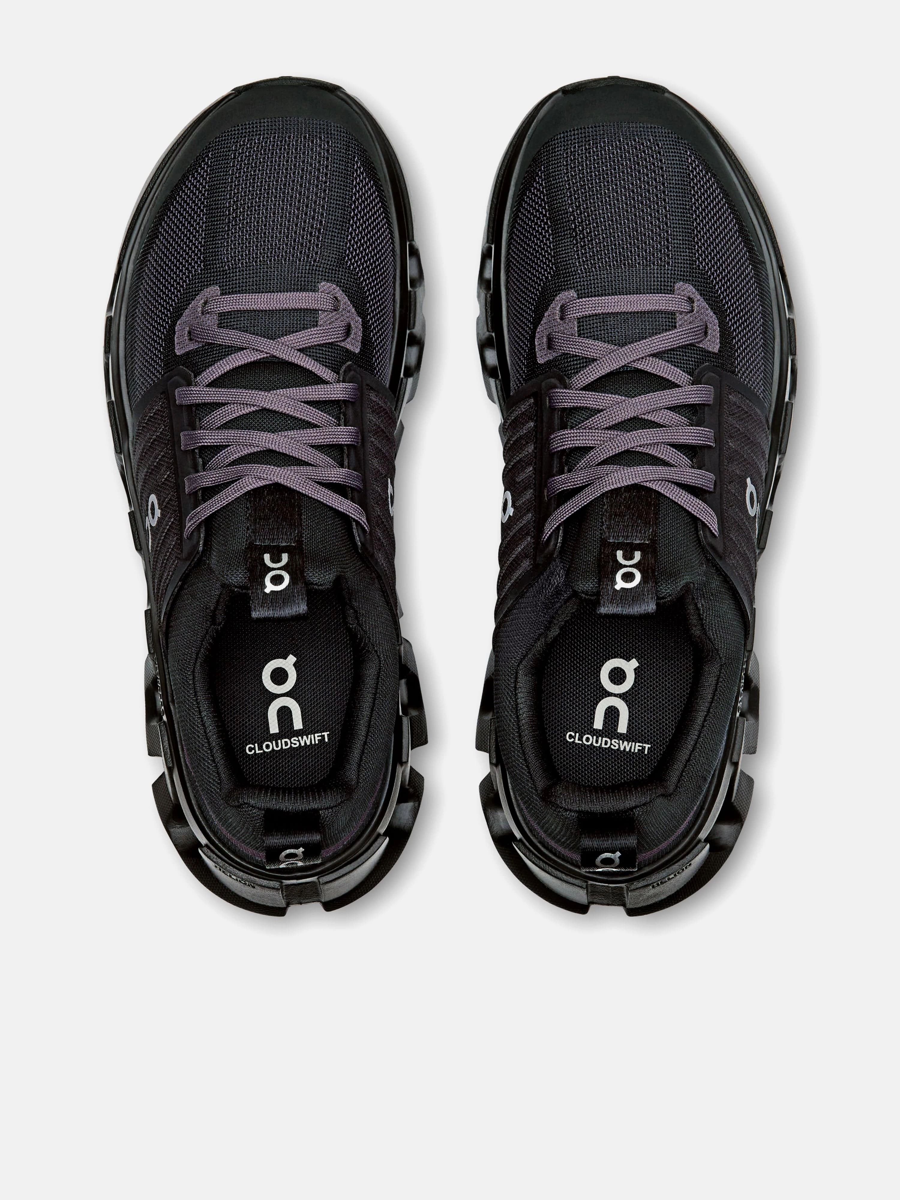 Kids Cloudswift Trainers in Black