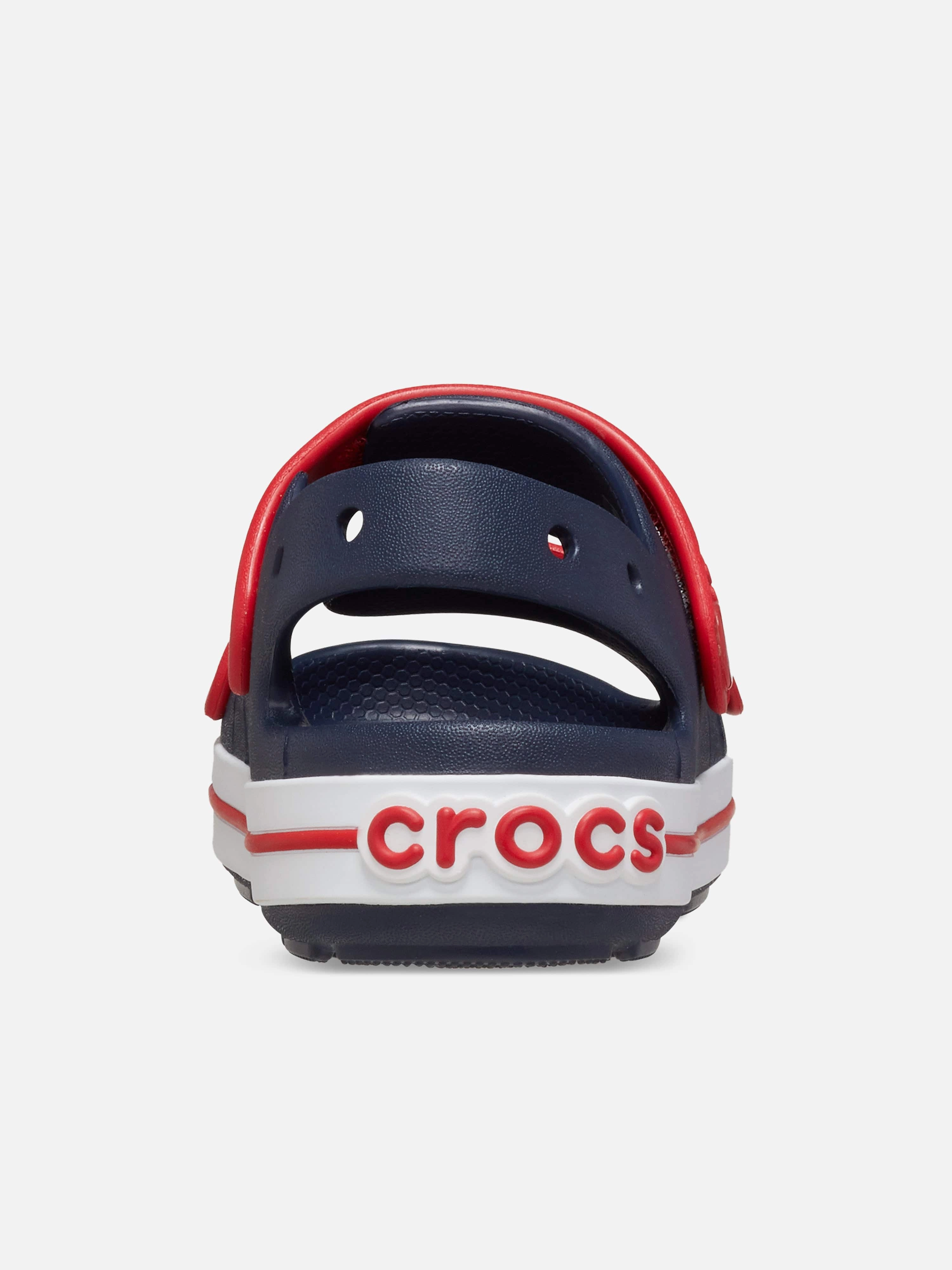 Kids Crocband Cruiser Sandal in Navy
