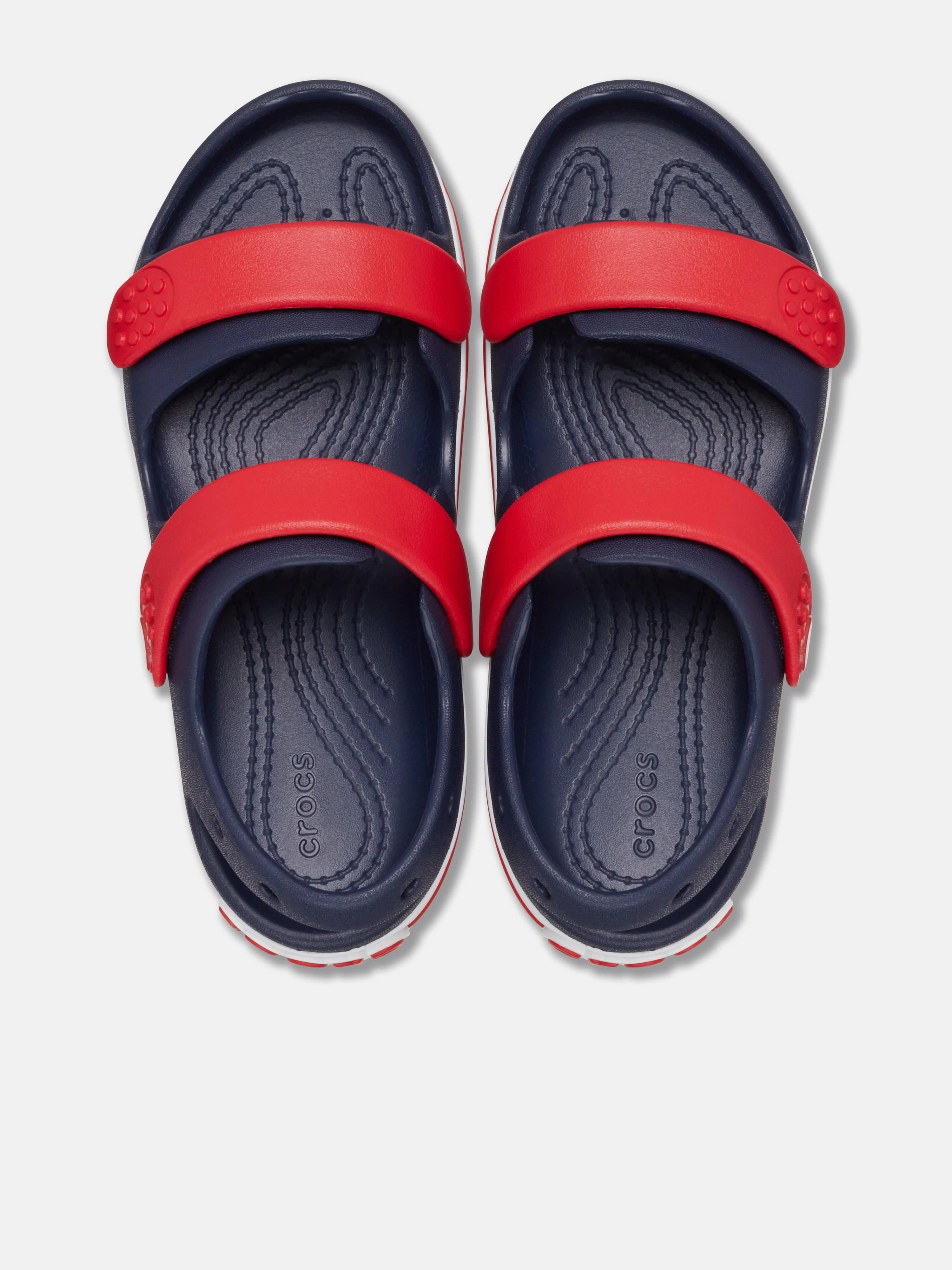 Kids Crocband Cruiser Sandal in Navy