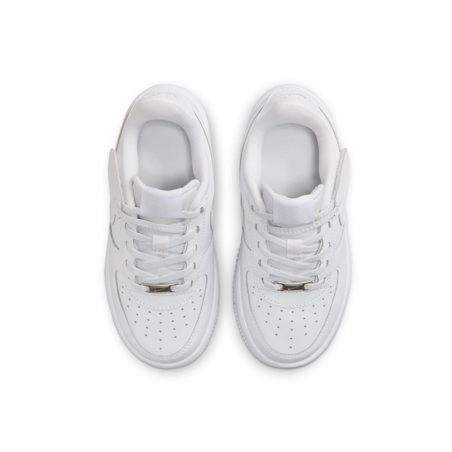 Kids Force 1 Low Easyon 'Triple White'