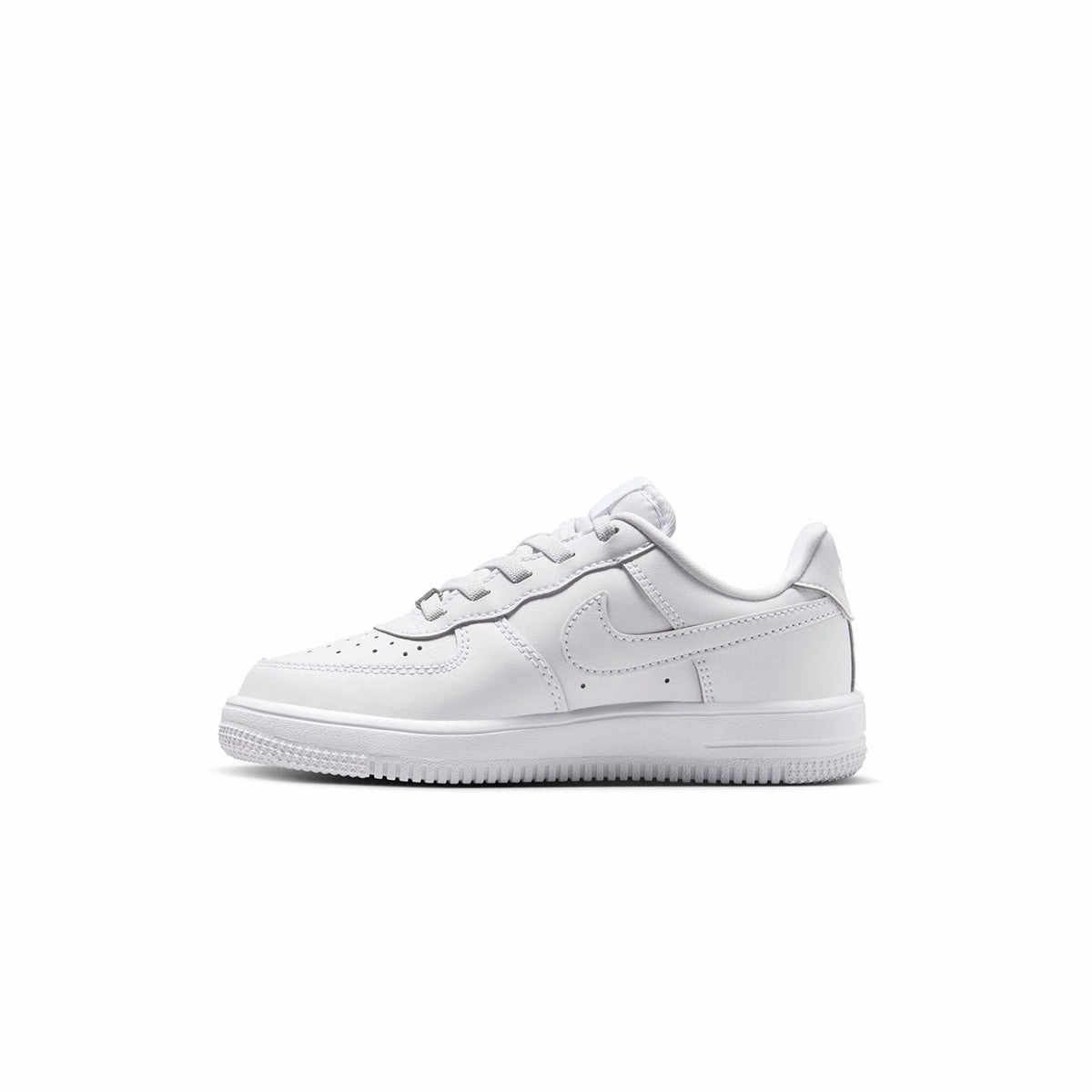 Kids Force 1 Low Easyon 'Triple White'