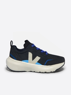 Kids Light Alveomesh Canary Trainers in Black