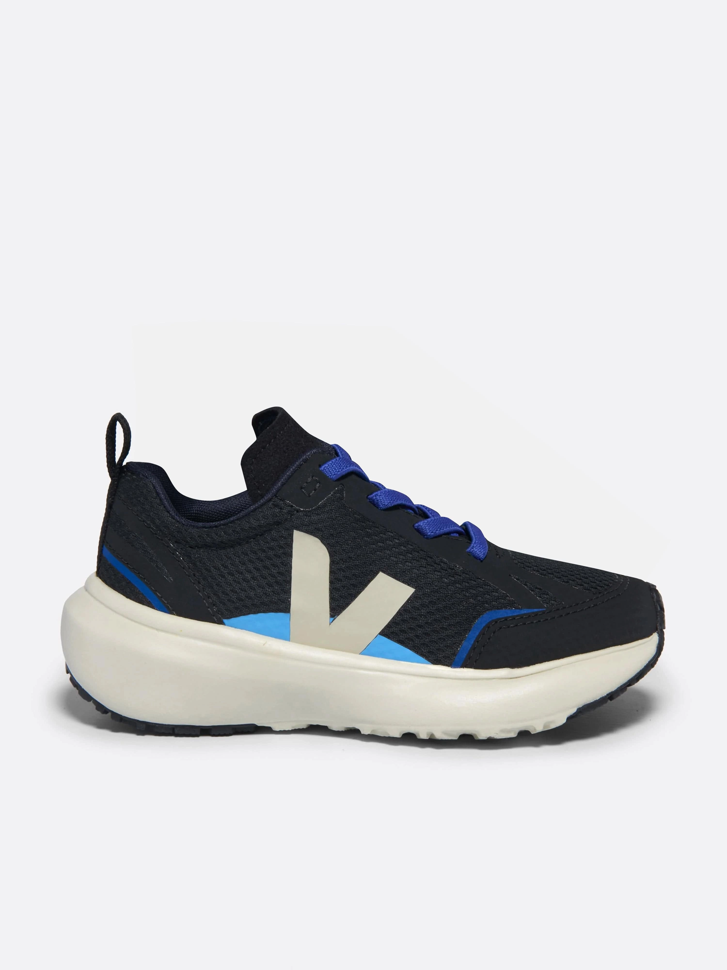 Kids Light Alveomesh Canary Trainers in Black
