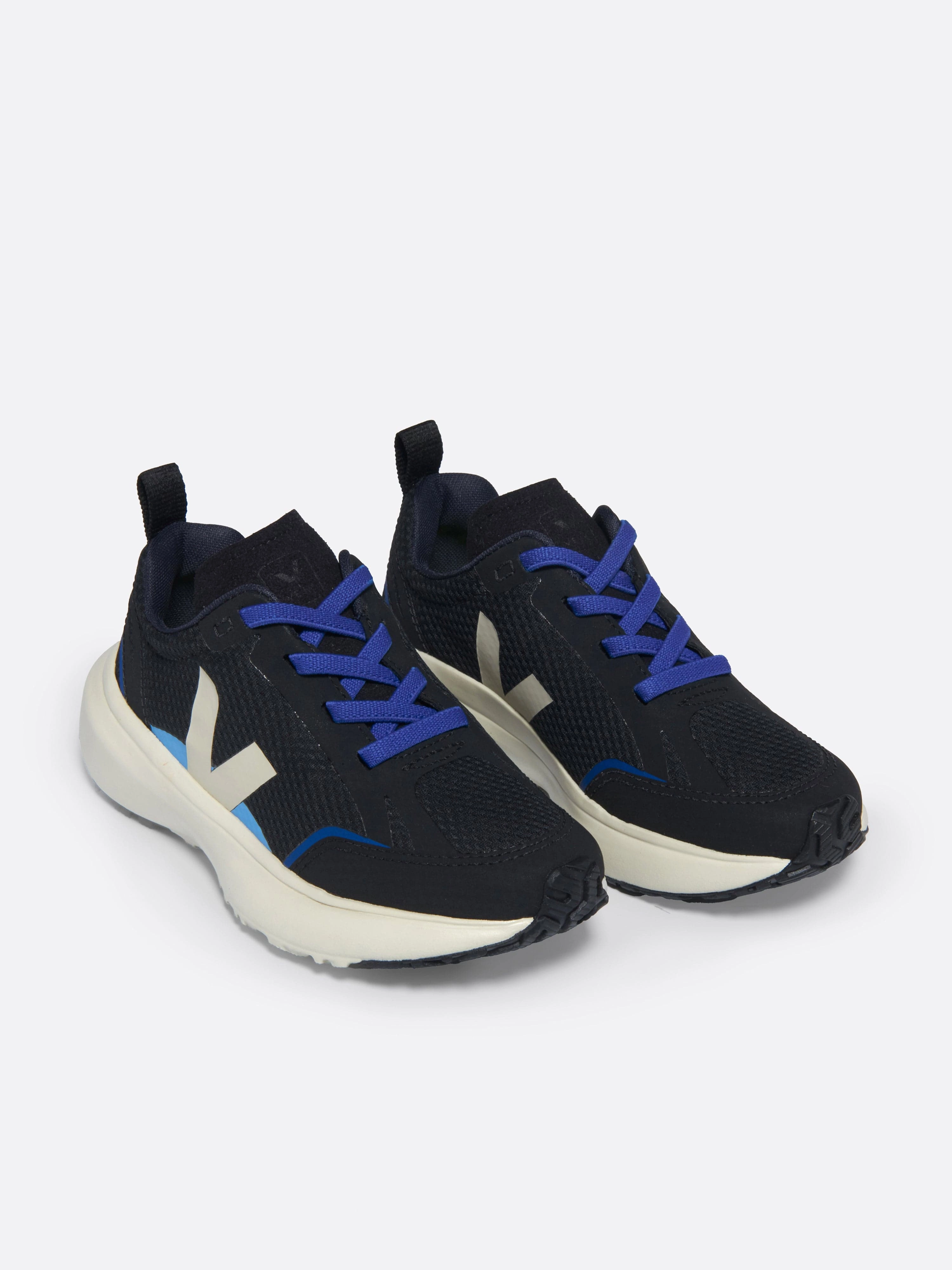 Kids Light Alveomesh Canary Trainers in Black