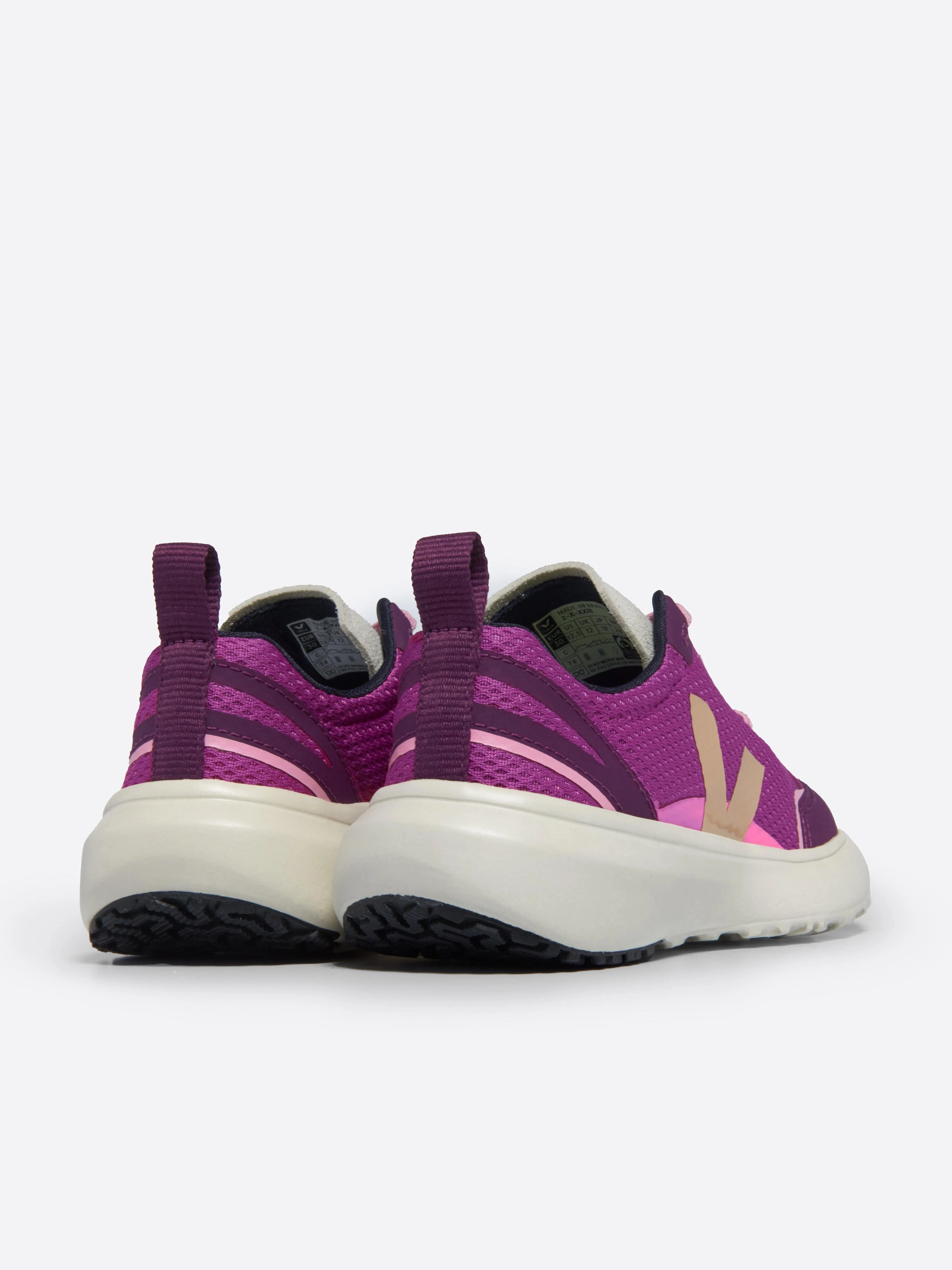 Kids Light Alveomesh Canary Trainers in Purple