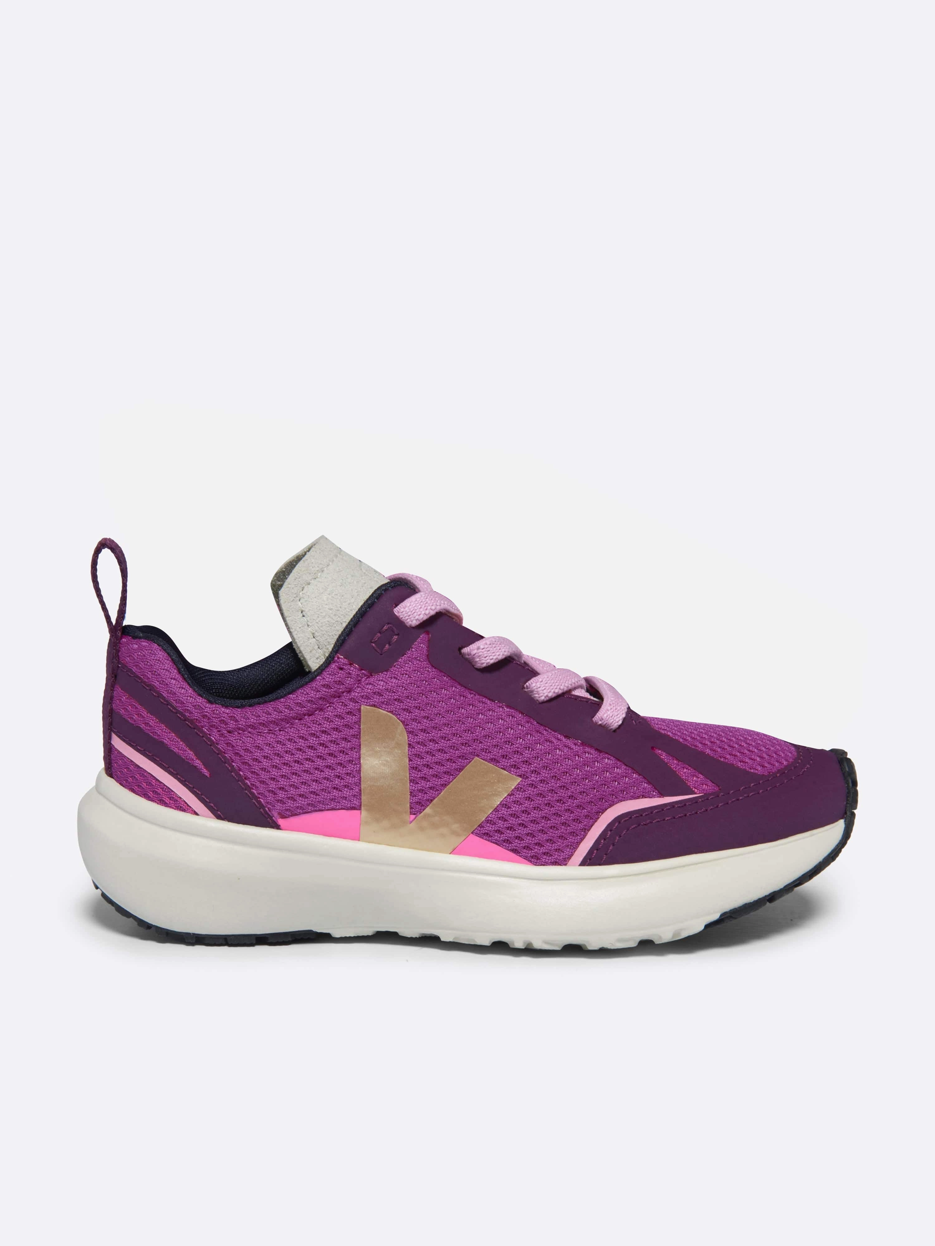 Kids Light Alveomesh Canary Trainers in Purple