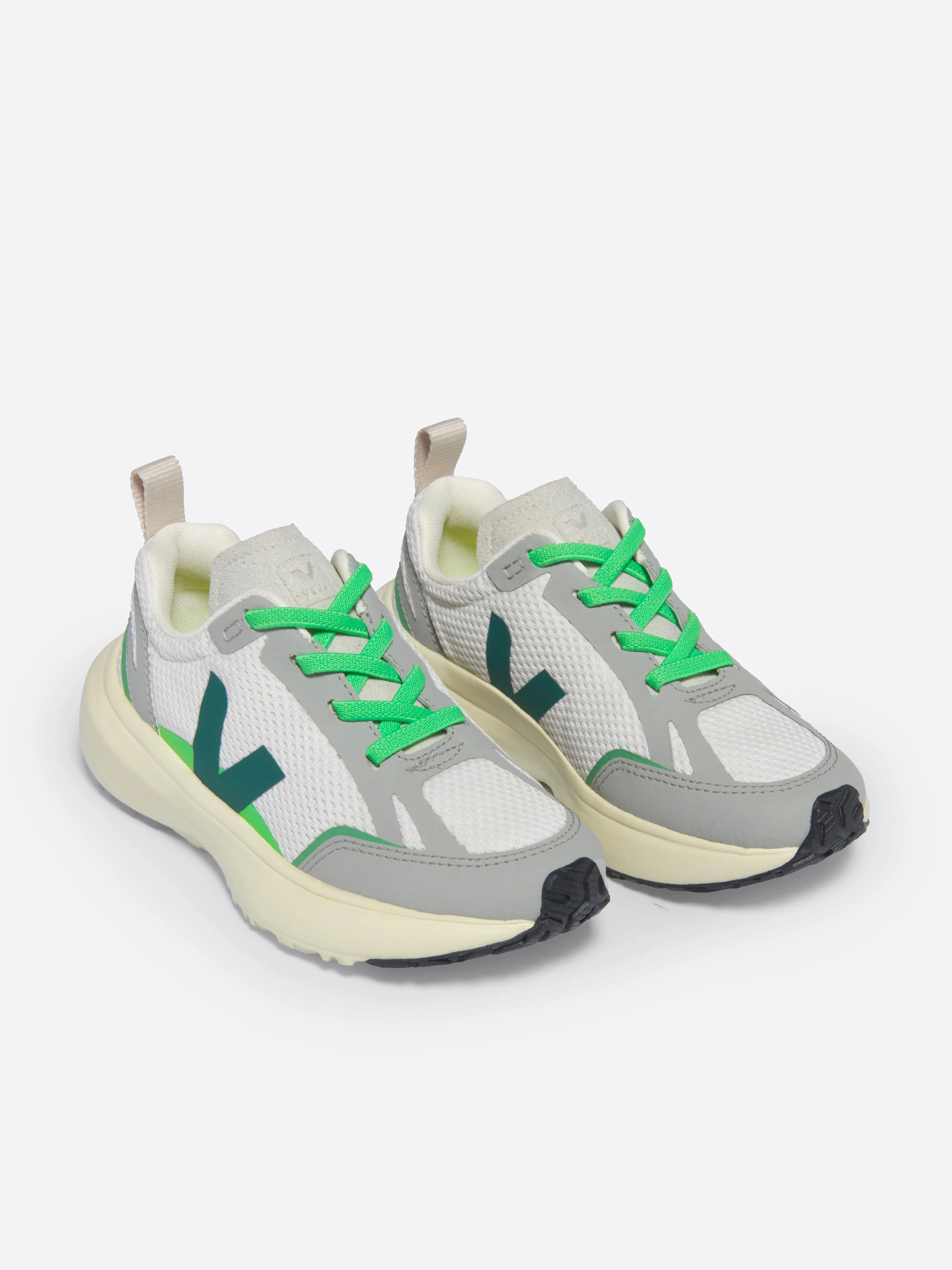 Kids Light Alveomesh Canary Trainers in White