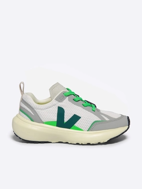 Kids Light Alveomesh Canary Trainers in White