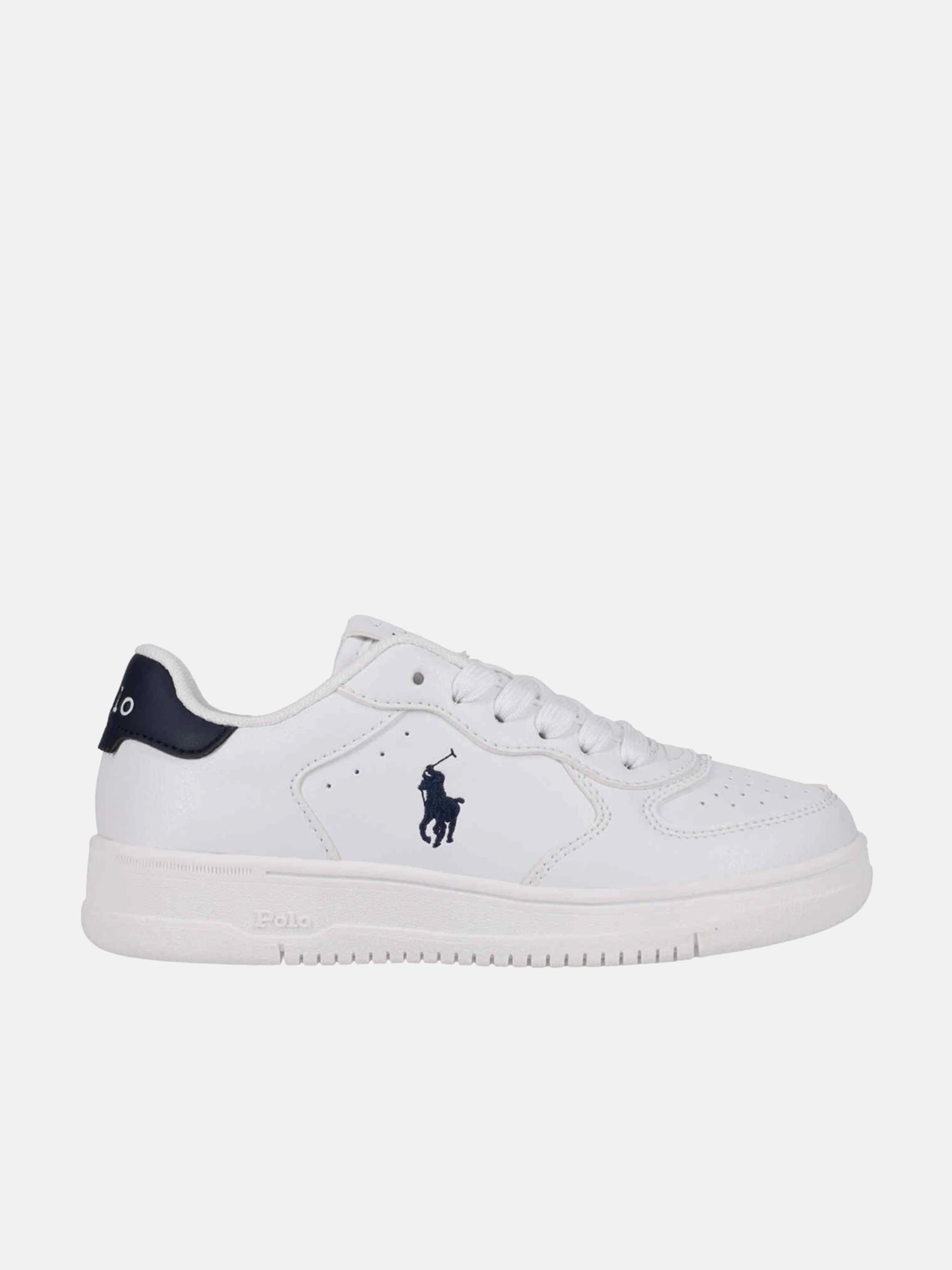 Kids Masters Court Trainers in White