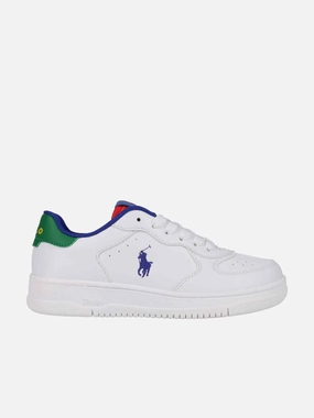 Kids Masters Court Trainers in White