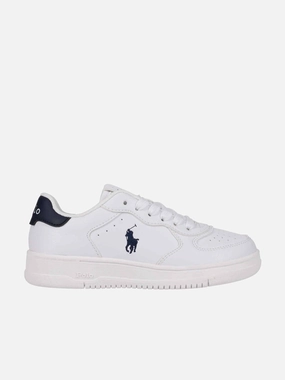 Kids Masters Court Trainers in White