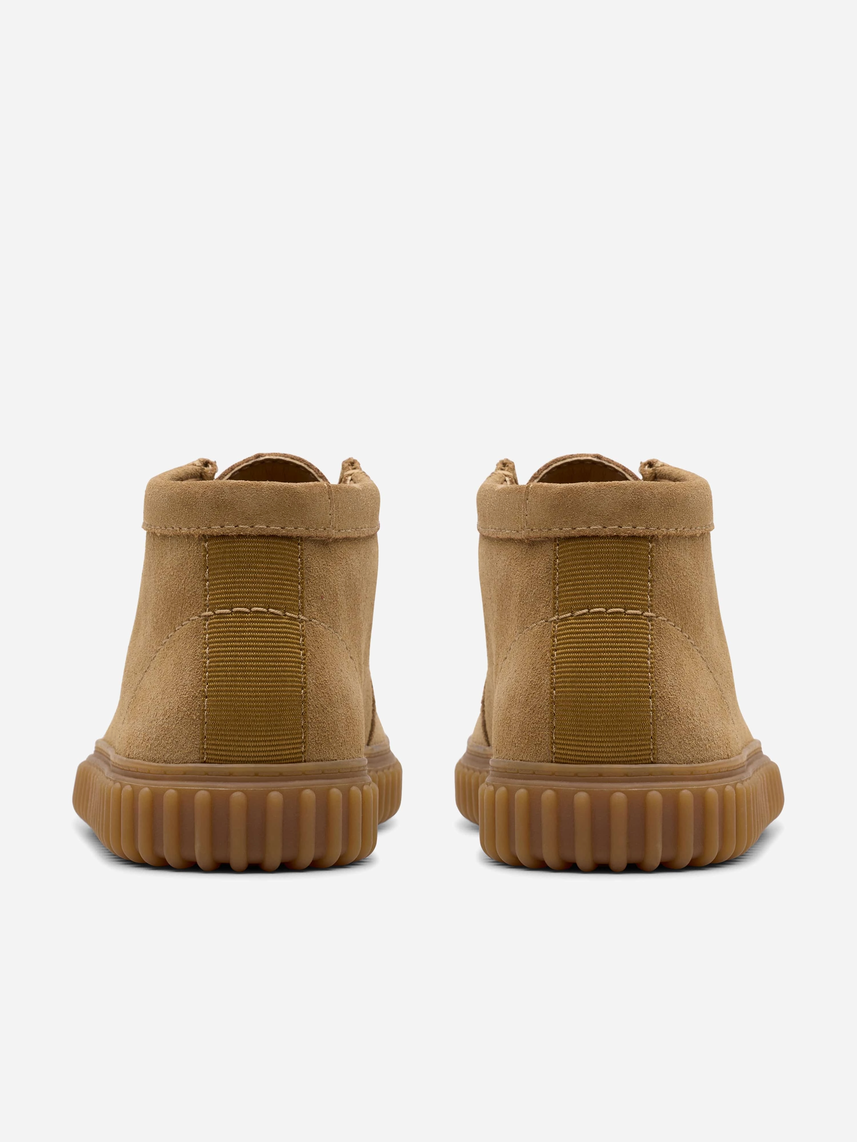 Kids Suede Tor Hill Boots in Beige