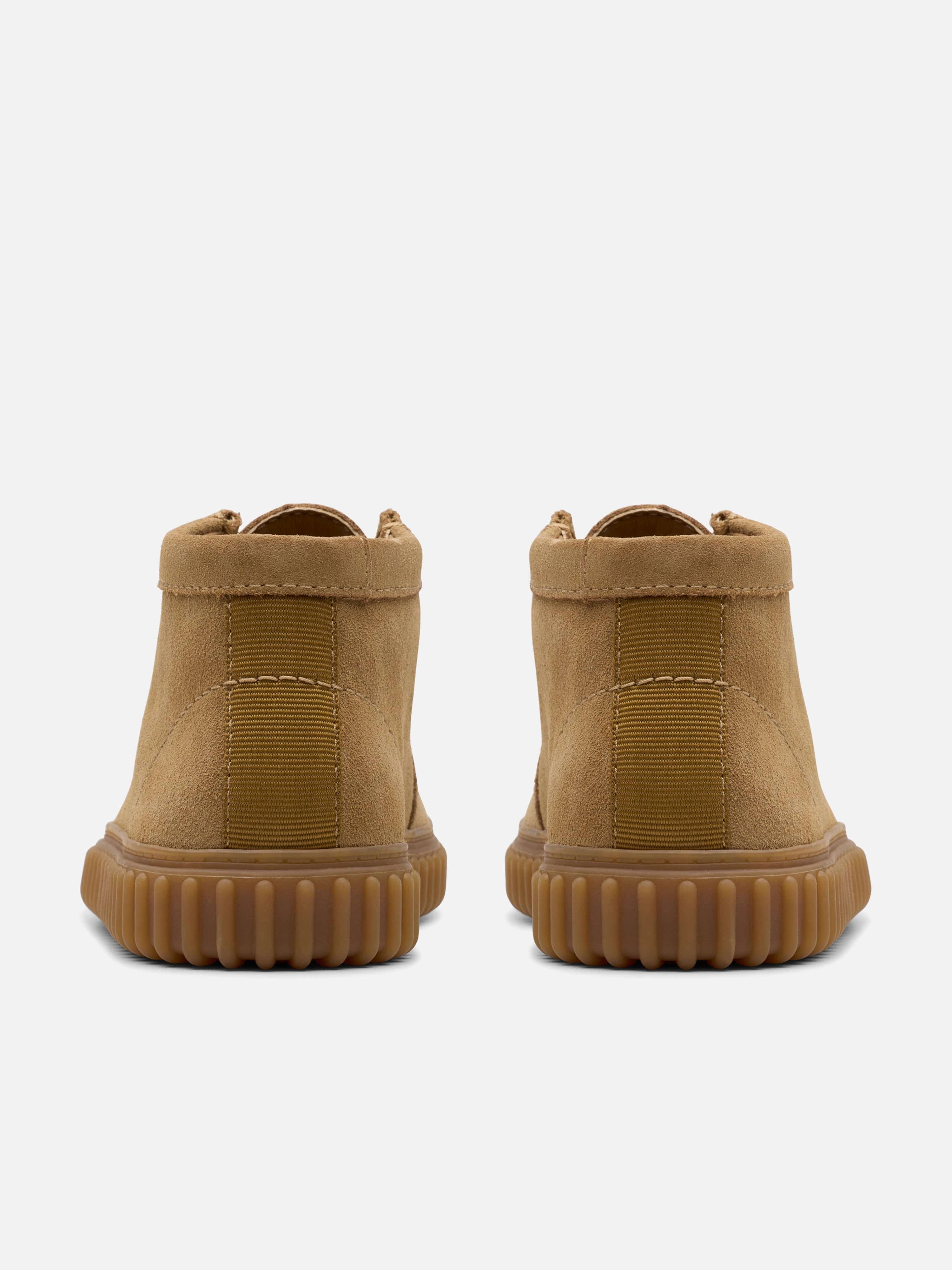 Kids Suede Tor Hill Boots in Beige