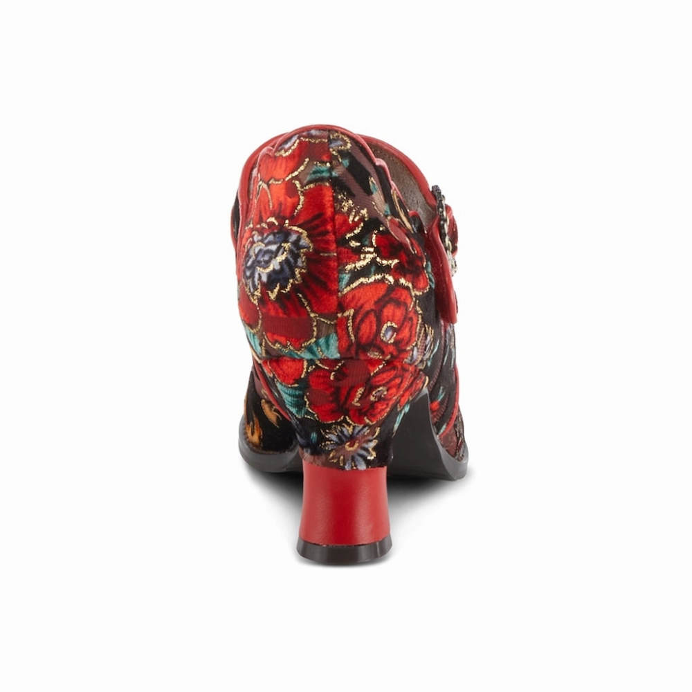 L'artiste By Spring Step Adodora Red Multi Pump (Women's)