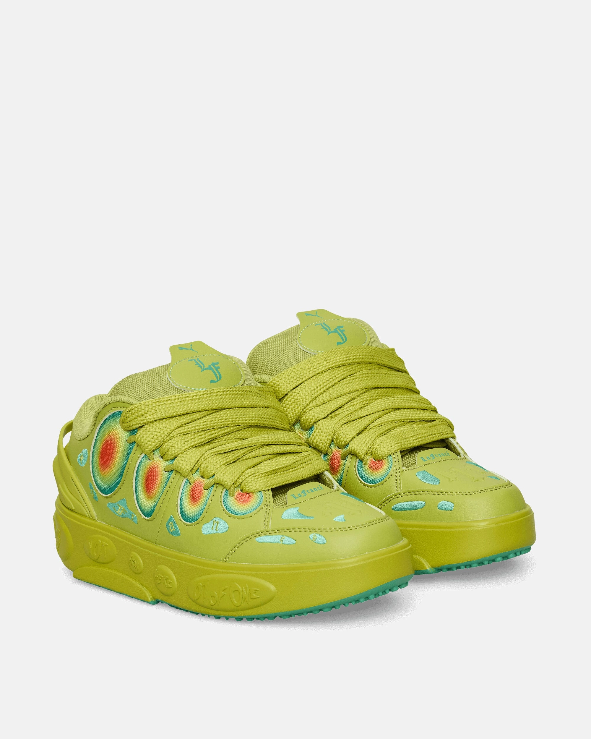 LaMelo Ball LaFranc Heatmap Sneakers Sea Kelp / Jade Frost