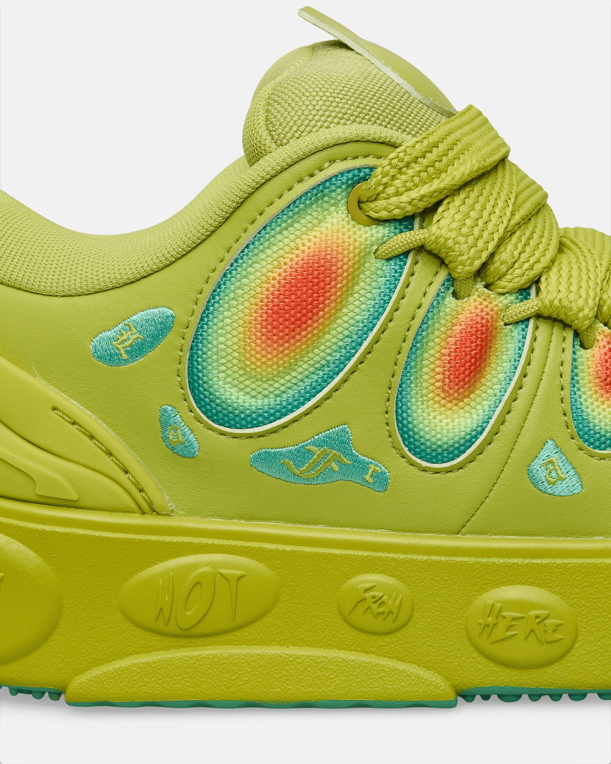 LaMelo Ball LaFranc Heatmap Sneakers Sea Kelp / Jade Frost