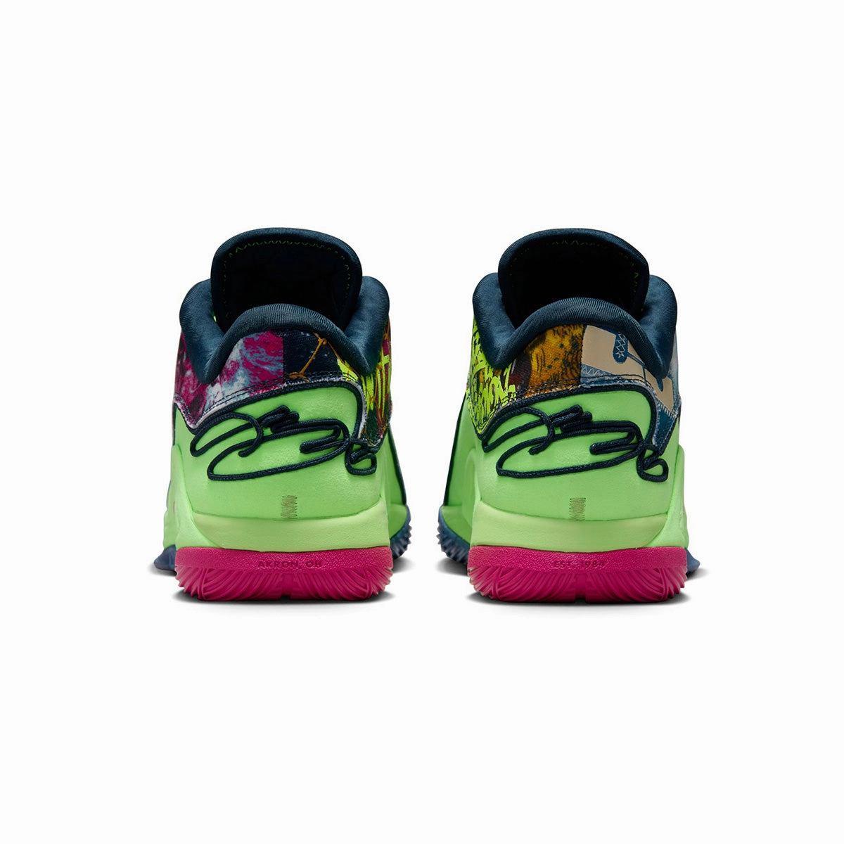Lebron XXII BW EP 'Blustery Fireberry Ghost Green'