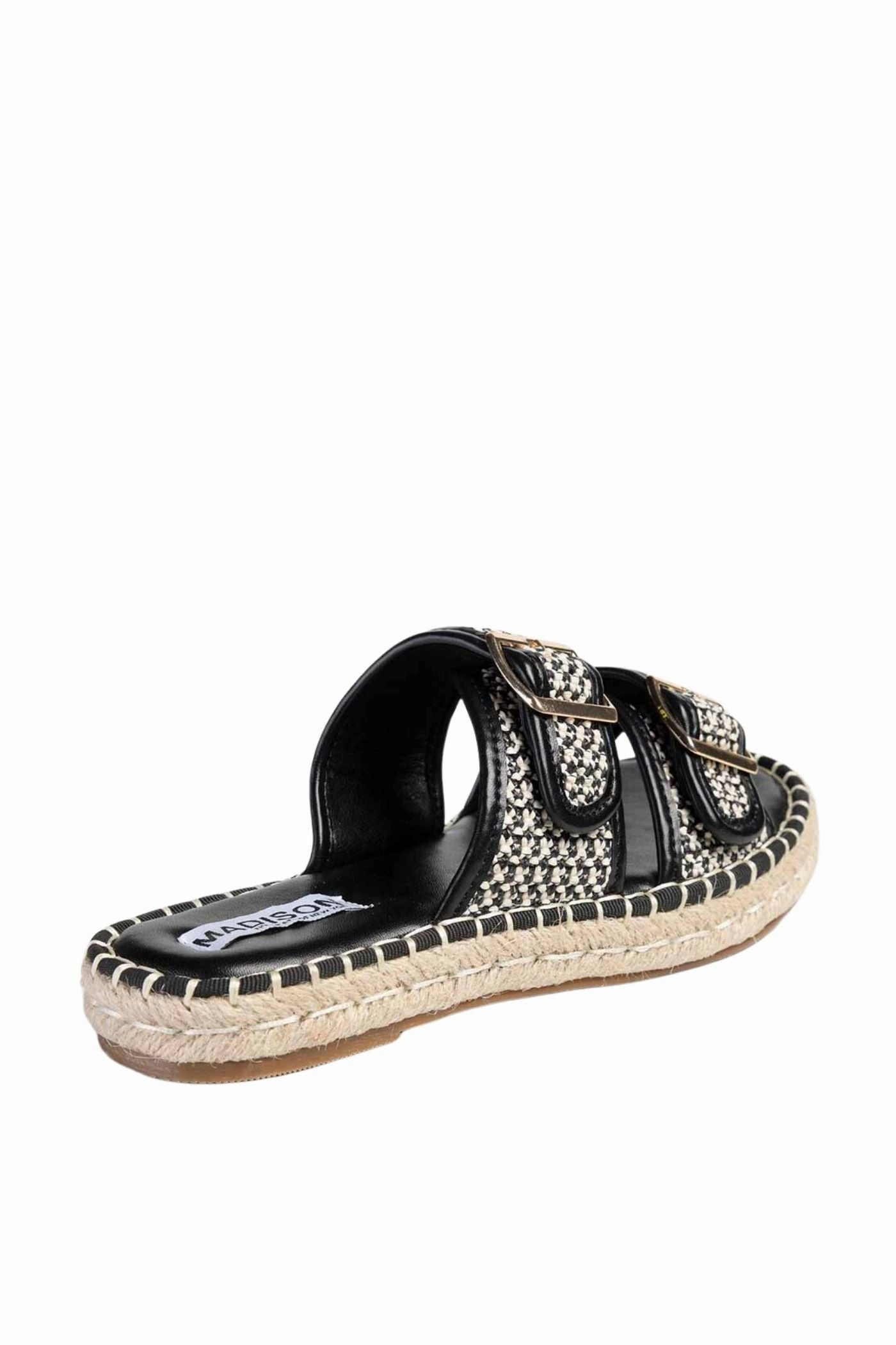 Loyalty Woven Sandal - Black