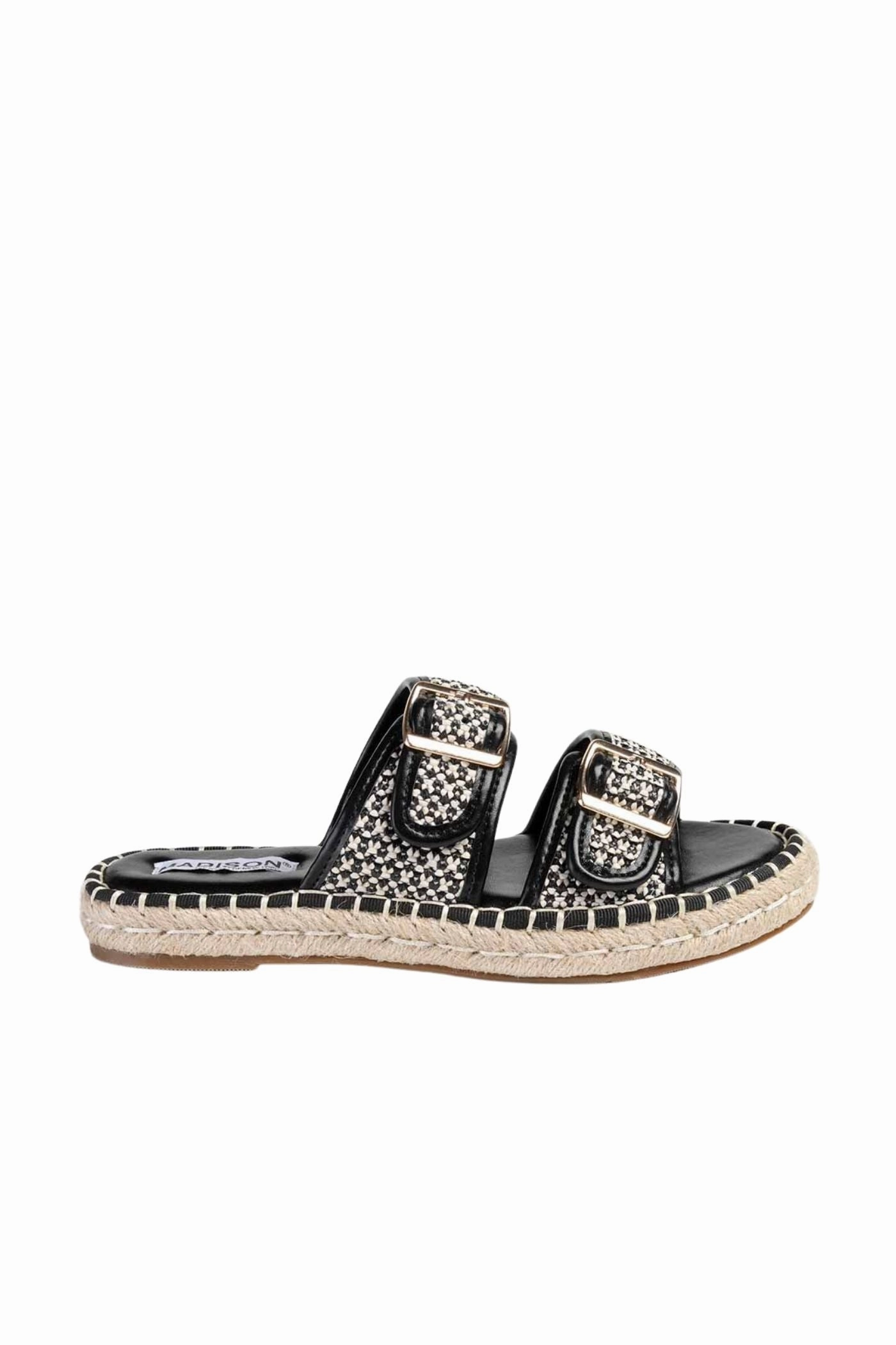 Loyalty Woven Sandal - Black