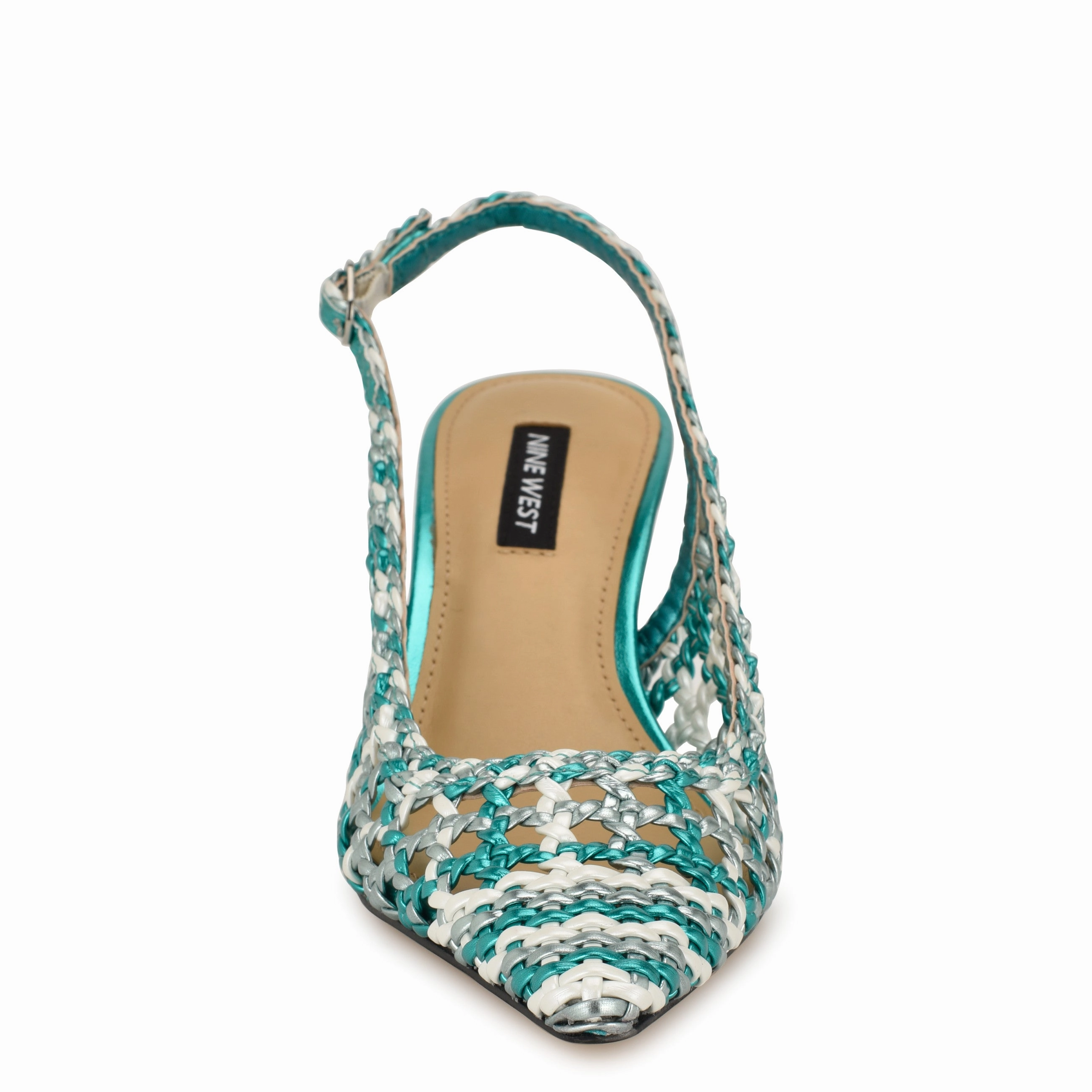 Madalene Woven Slingbacks