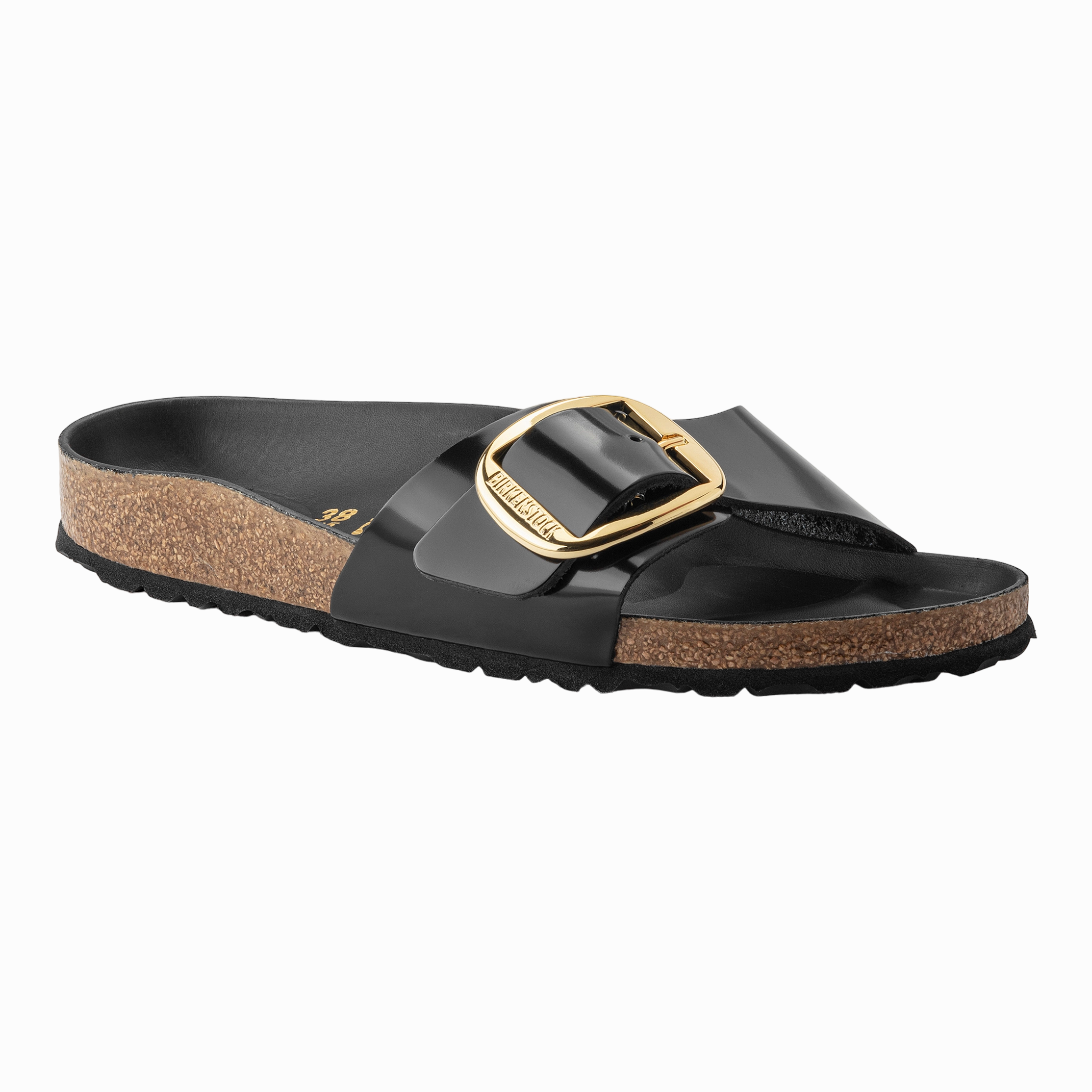 Madrid Big Buckle Patent Leather